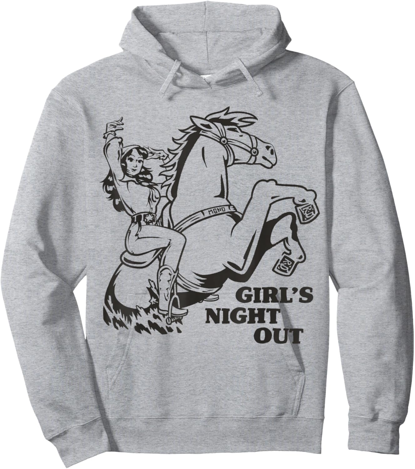 Russell Dickerson Girl's Night Out Hoodie - Hoodie | Ash