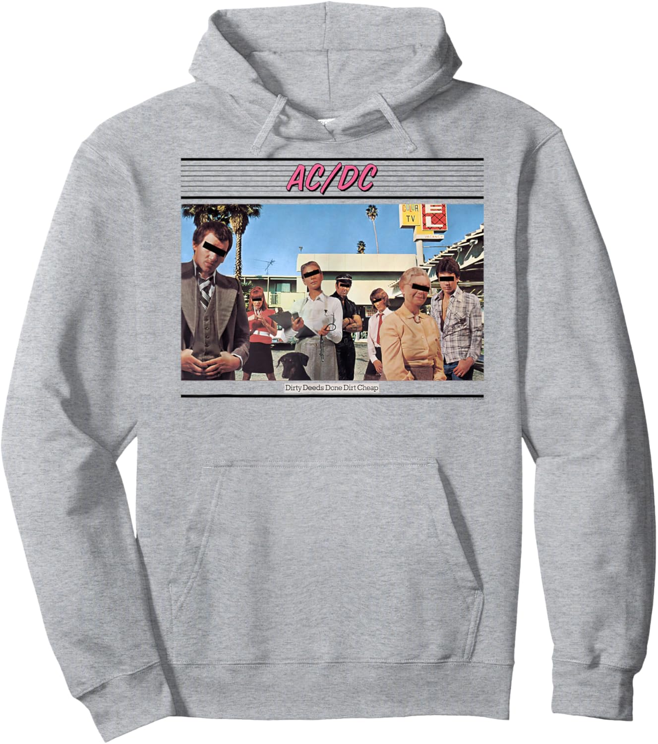 AC/DC - Dirty Deeds Done Dirt Cheap Hoodie - Hoodie | Ash