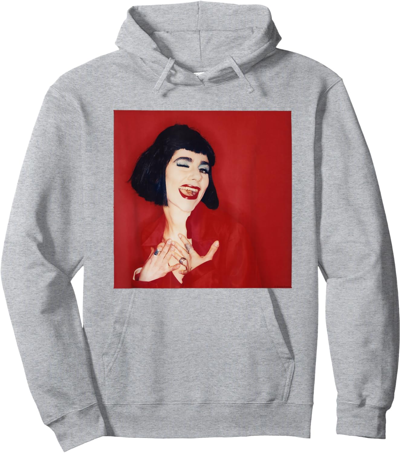 PJ Harvey Red Photo Shoot 1995 By Simon Fowler Hoodie - Hoodie | Ash