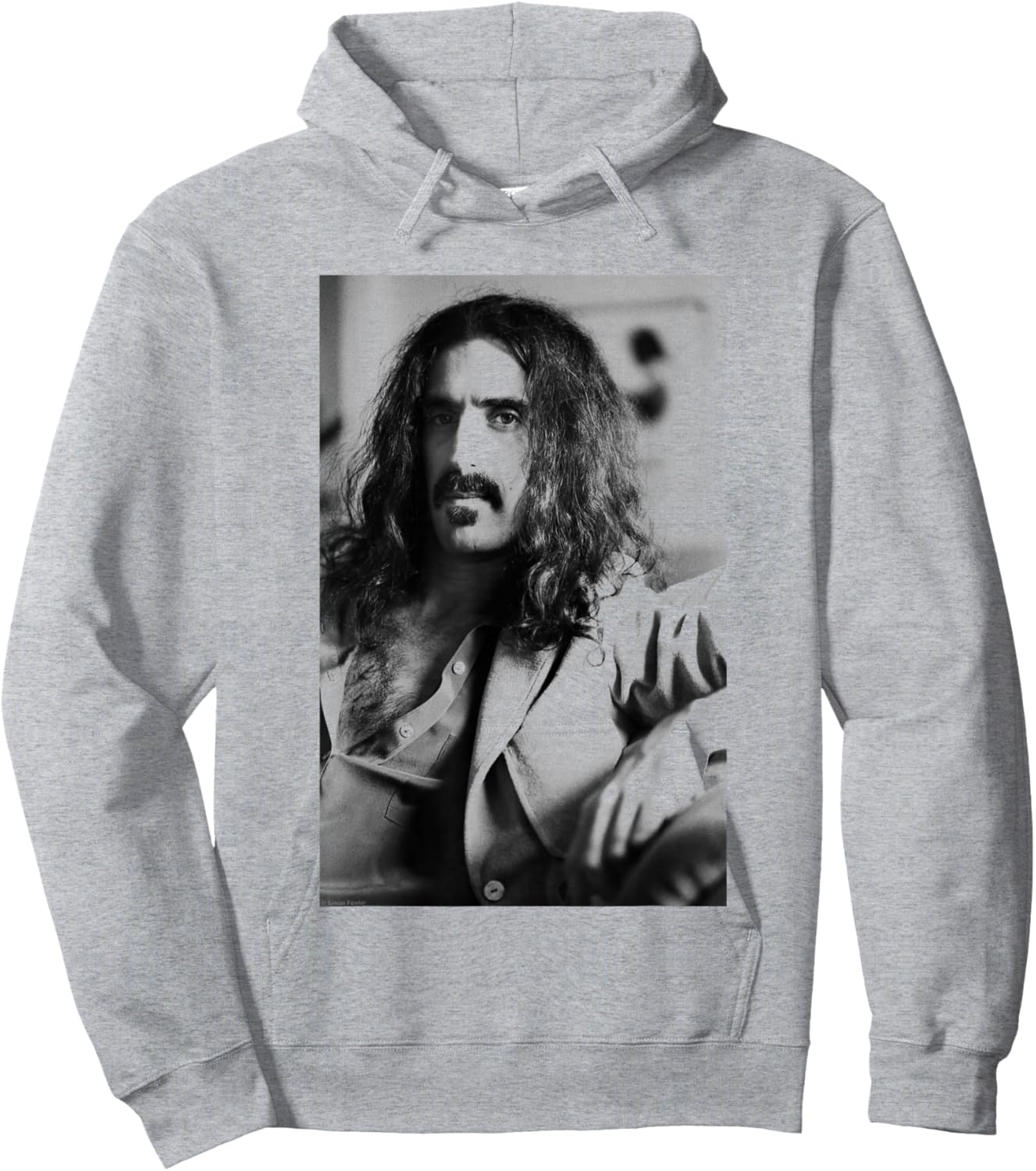 Frank Zappa In London Photographed By Simon Fowler Hoodie - Hoodie | Ash