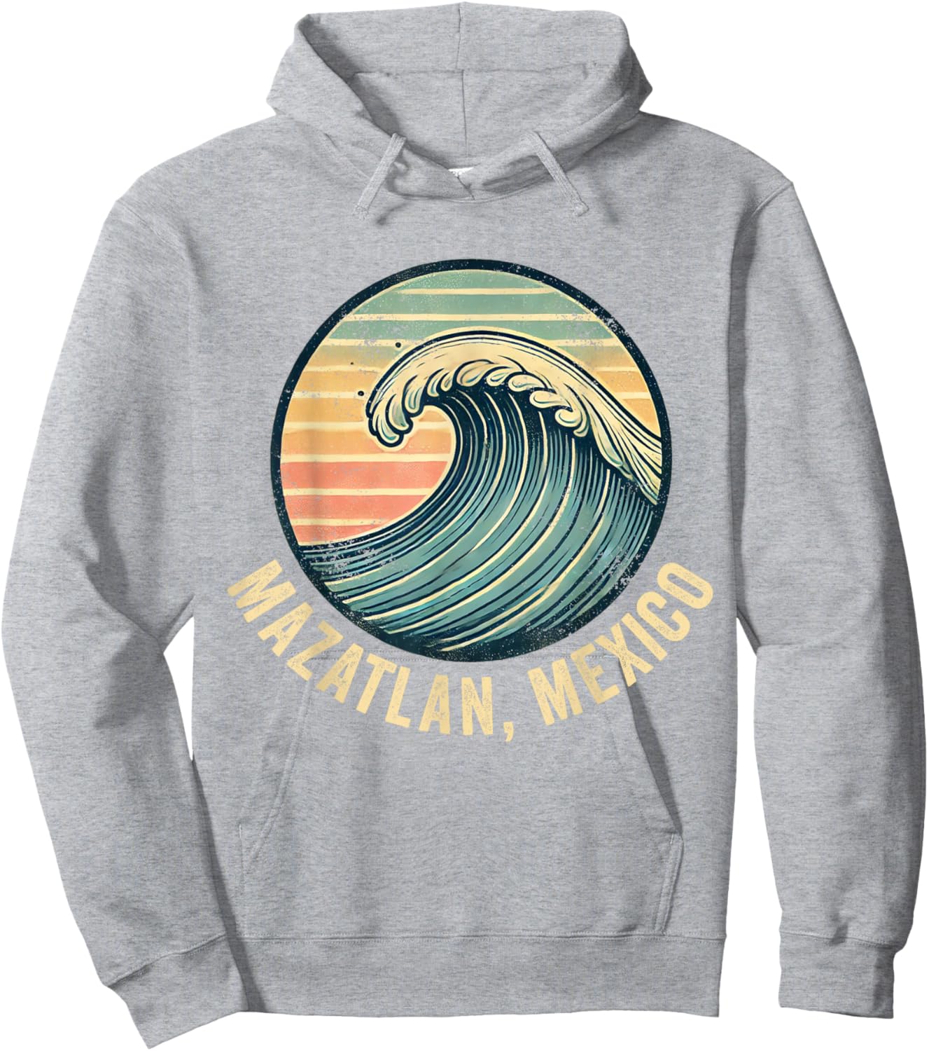 Mazatlan Mexico Souvenir Mexican Vacation Men Women Reminder Hoodie - Hoodie | Ash