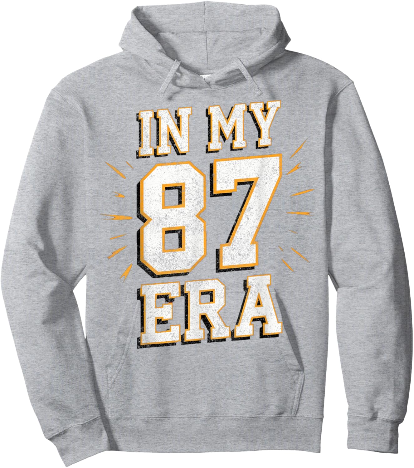 In My 87 Era Vintage Retro Hoodie - Hoodie | Ash