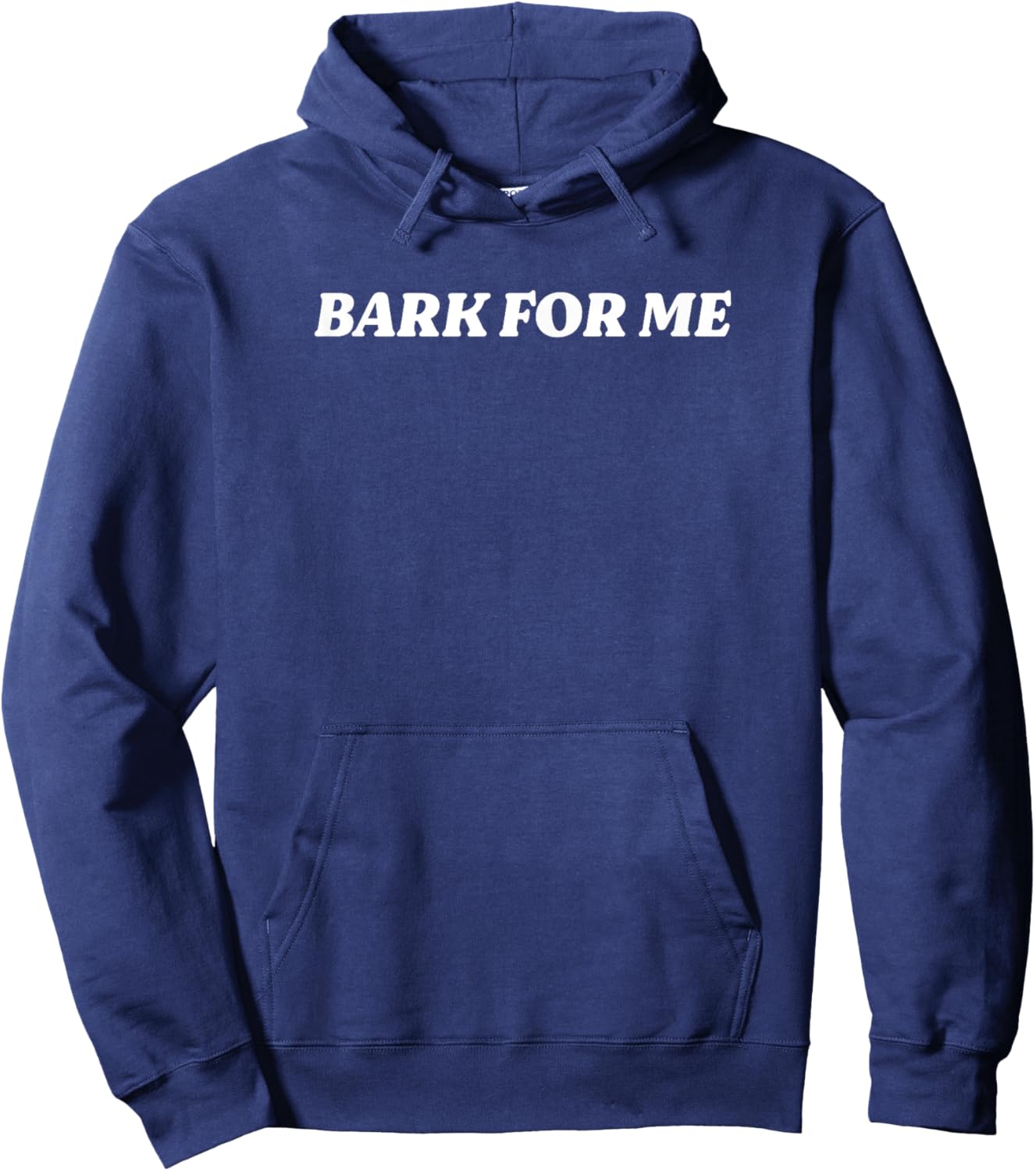Bark For Me Y2K Girls Sayings Fun Hoodie - Hoodie | Navy
