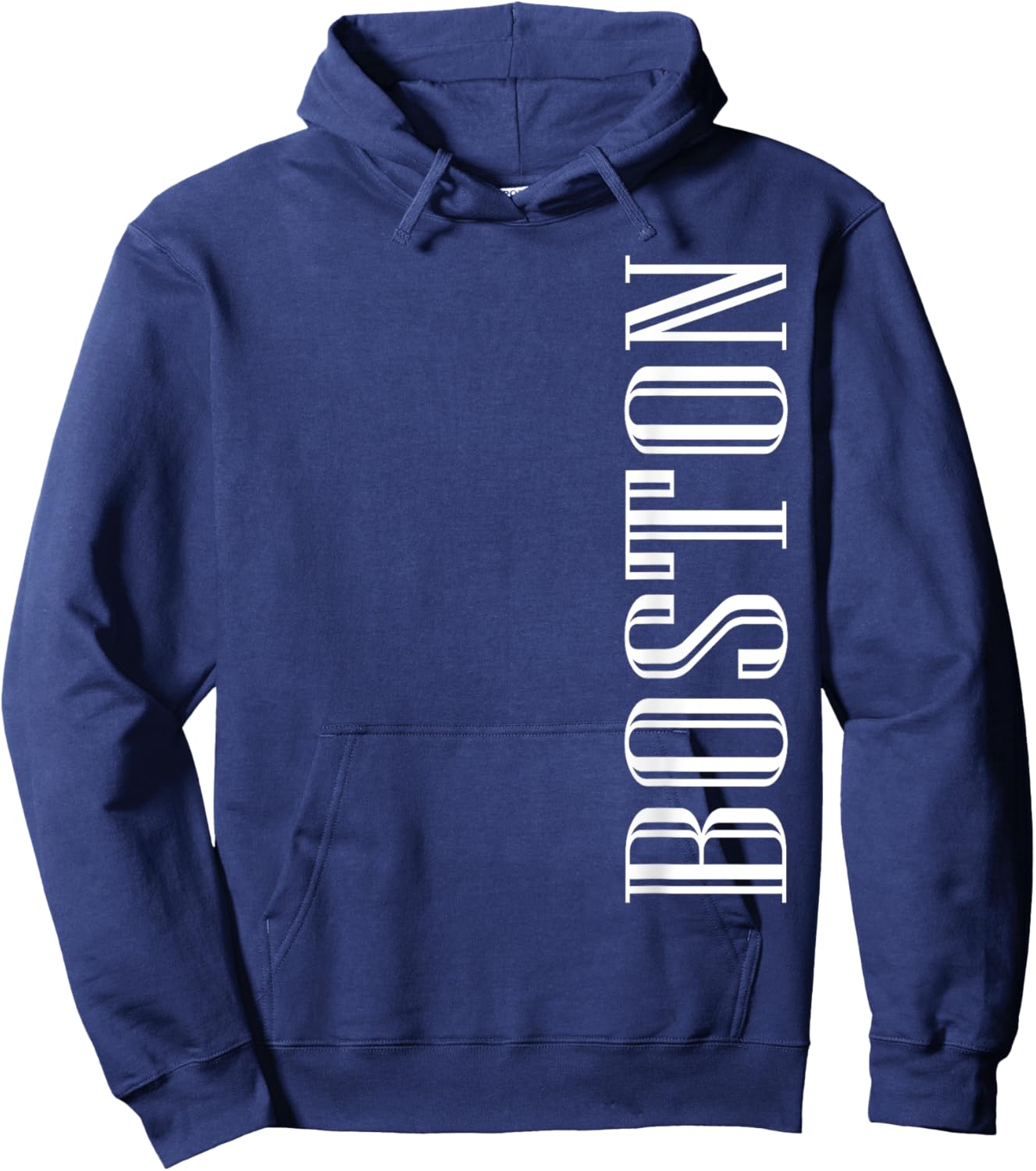 Boston Elegant MA City Home Pride Boston Hoodie - Hoodie | Navy