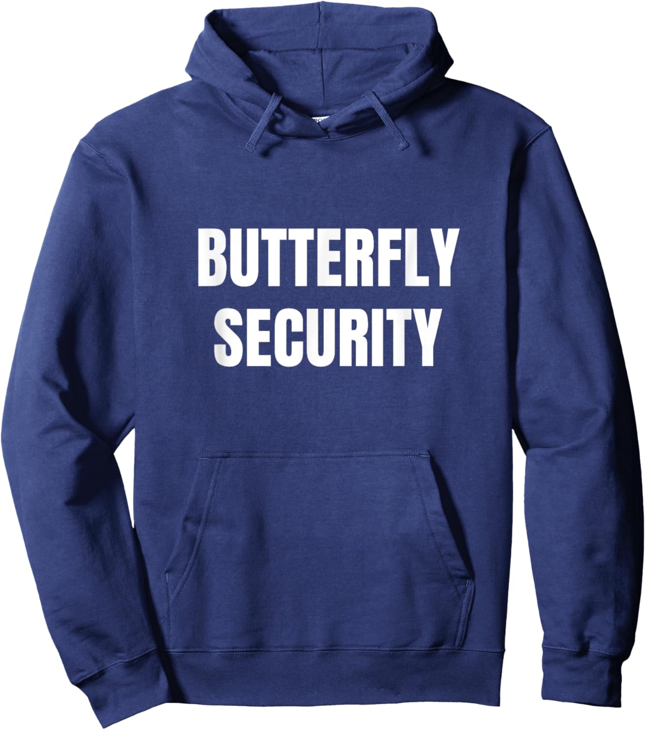 Butterfly Security Mom Dad Funny Halloween Costume Hoodie - Hoodie | Navy