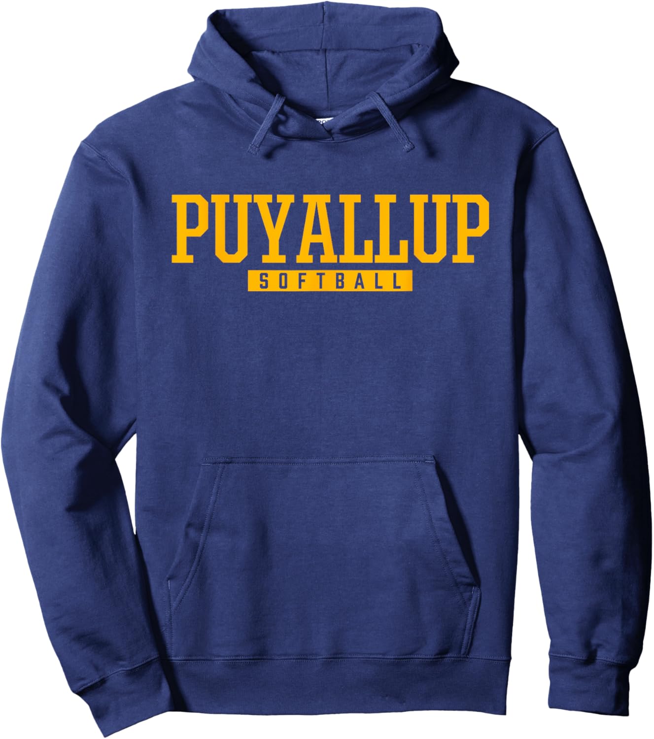 Puyallup High School Softball Hoodie - Hoodie | Navy