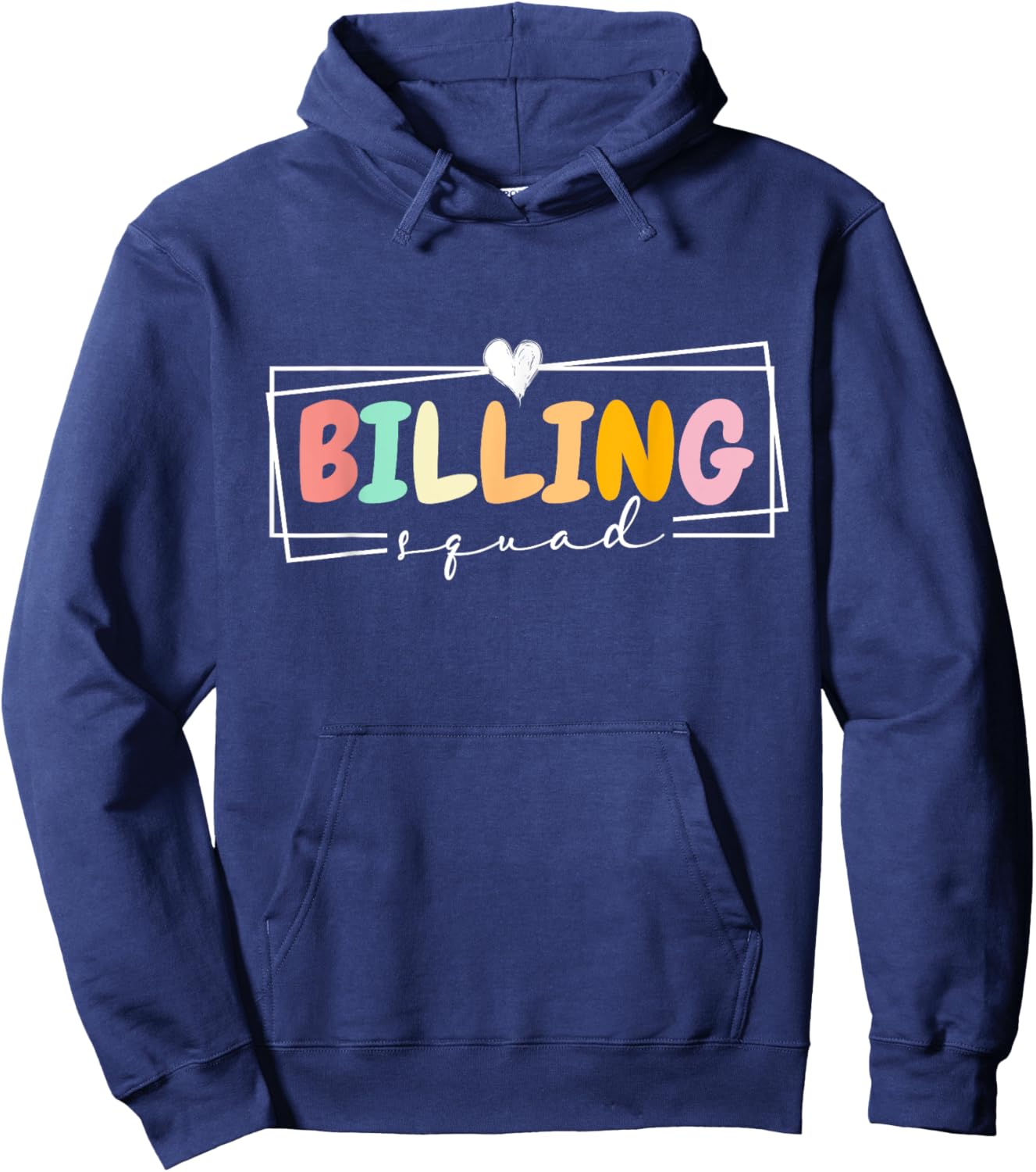 Billing Squad Medical Billing Specialist Clinical Coder Crew Hoodie - Hoodie | Navy