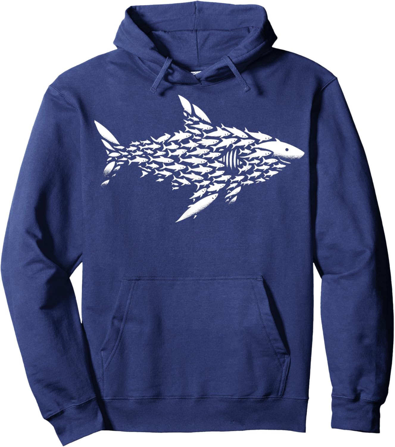 Shark Lover Marine Biology Science Enthusiast Hoodie - Hoodie | Navy