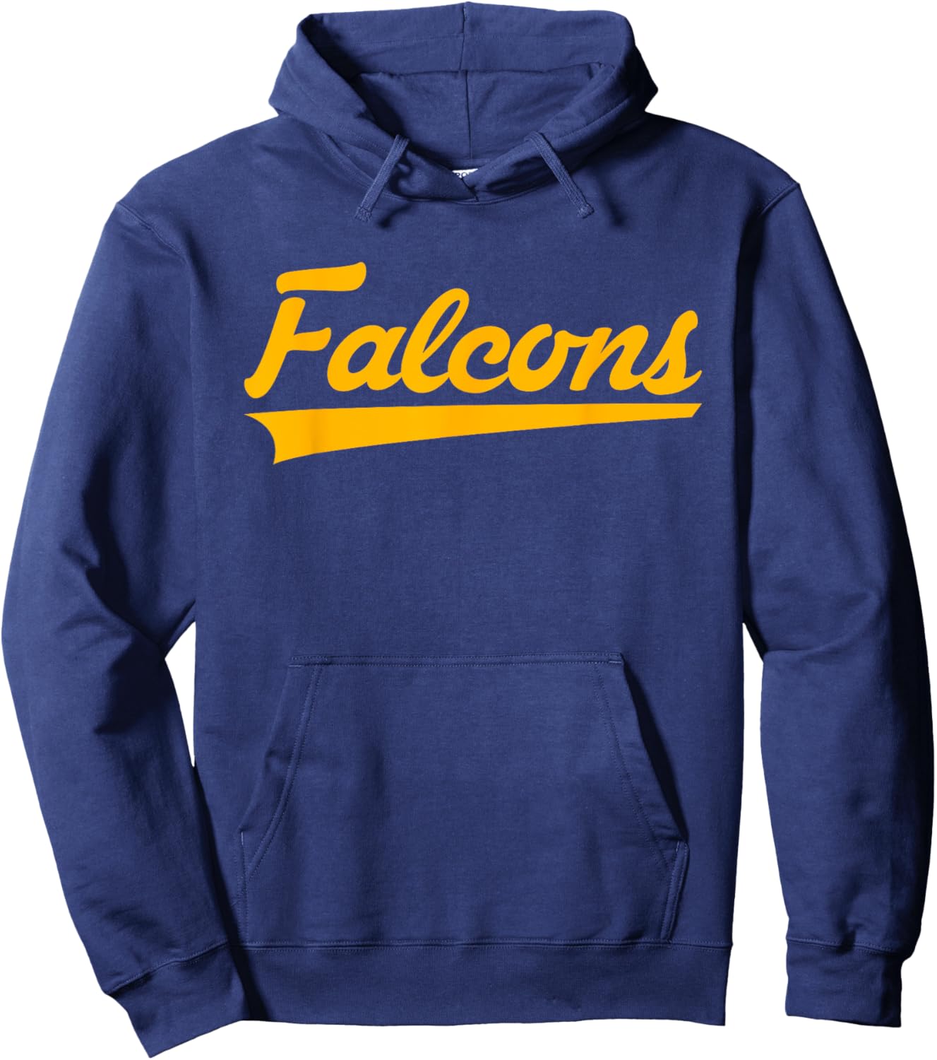 Bishop Fenwick Falcons Vintage Swoosh Hoodie - Hoodie | Navy