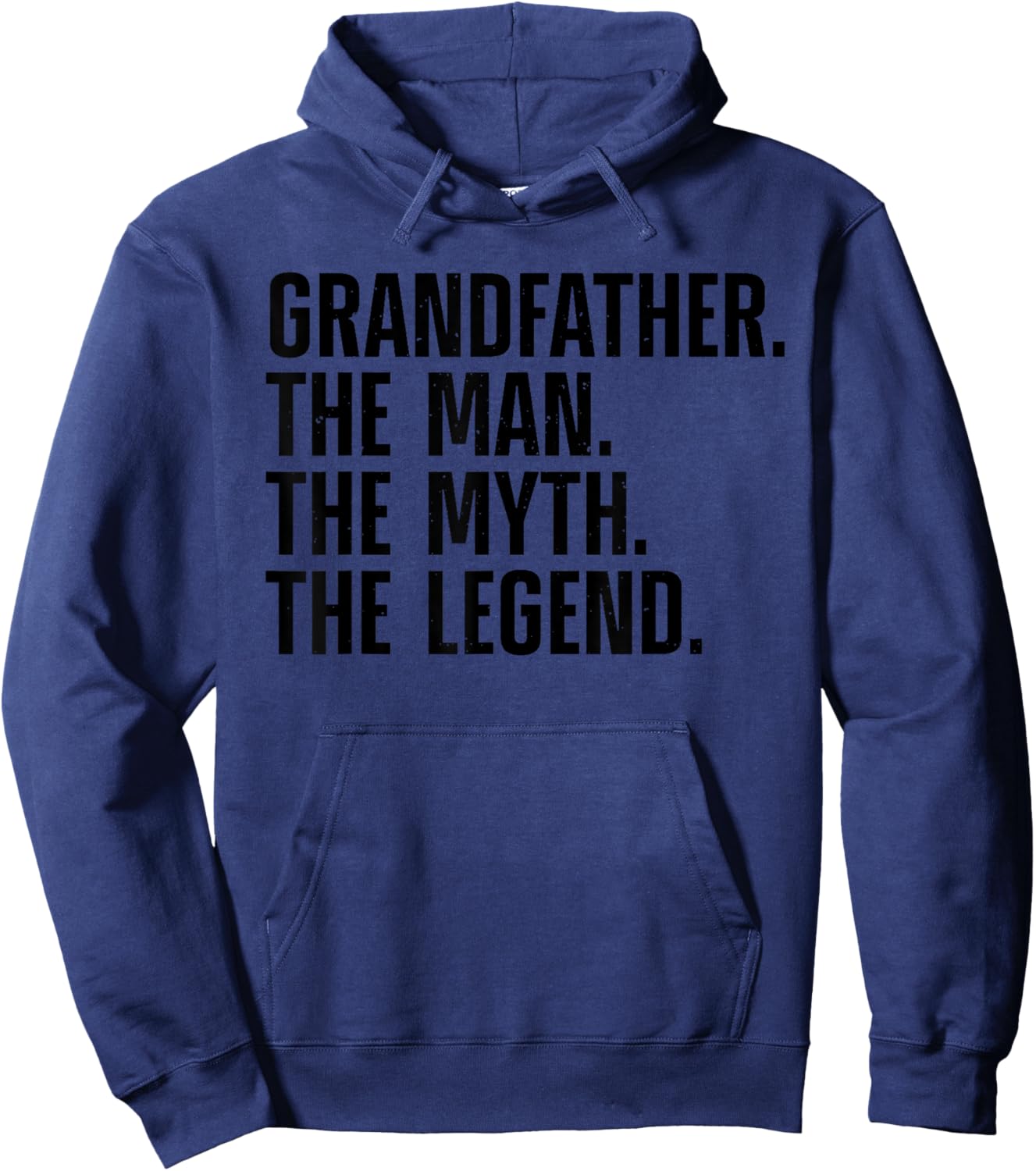 Funny Grandfather Art For Grandpa From Grandkids Grandfather Hoodie - Hoodie | Navy