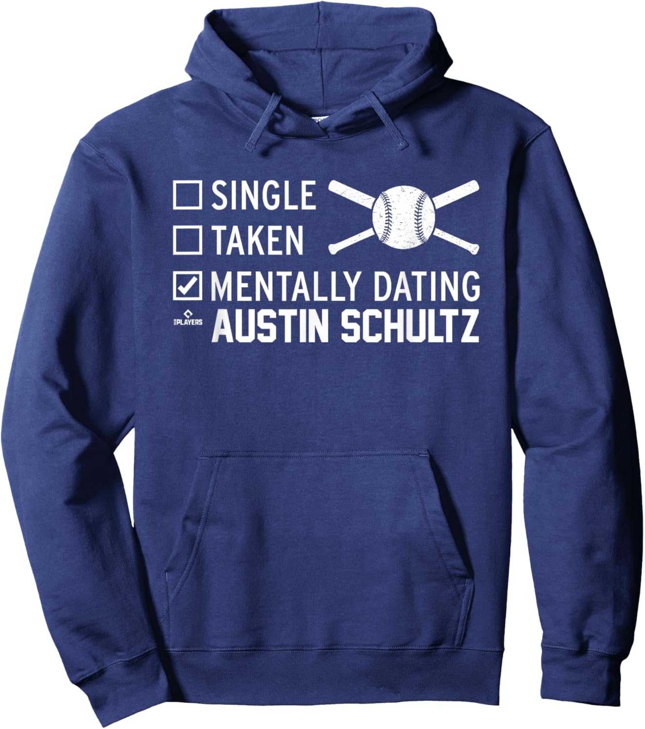 Mentally Dating Austin Schultz Prospect Baseball Fan Gear Hoodie - Hoodie | Navy
