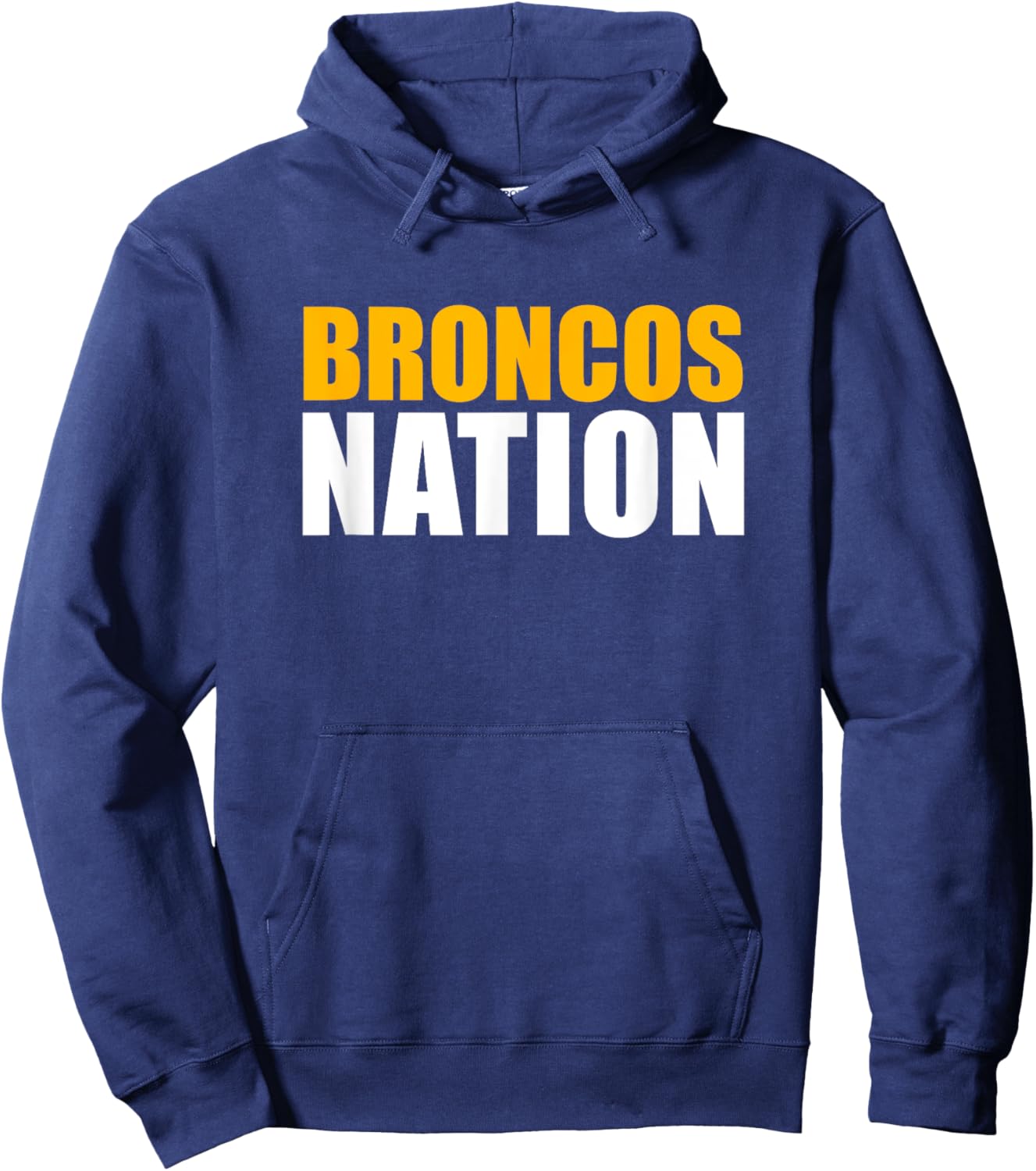 Jefferson Broncos Nation HS Hoodie - Hoodie | Navy