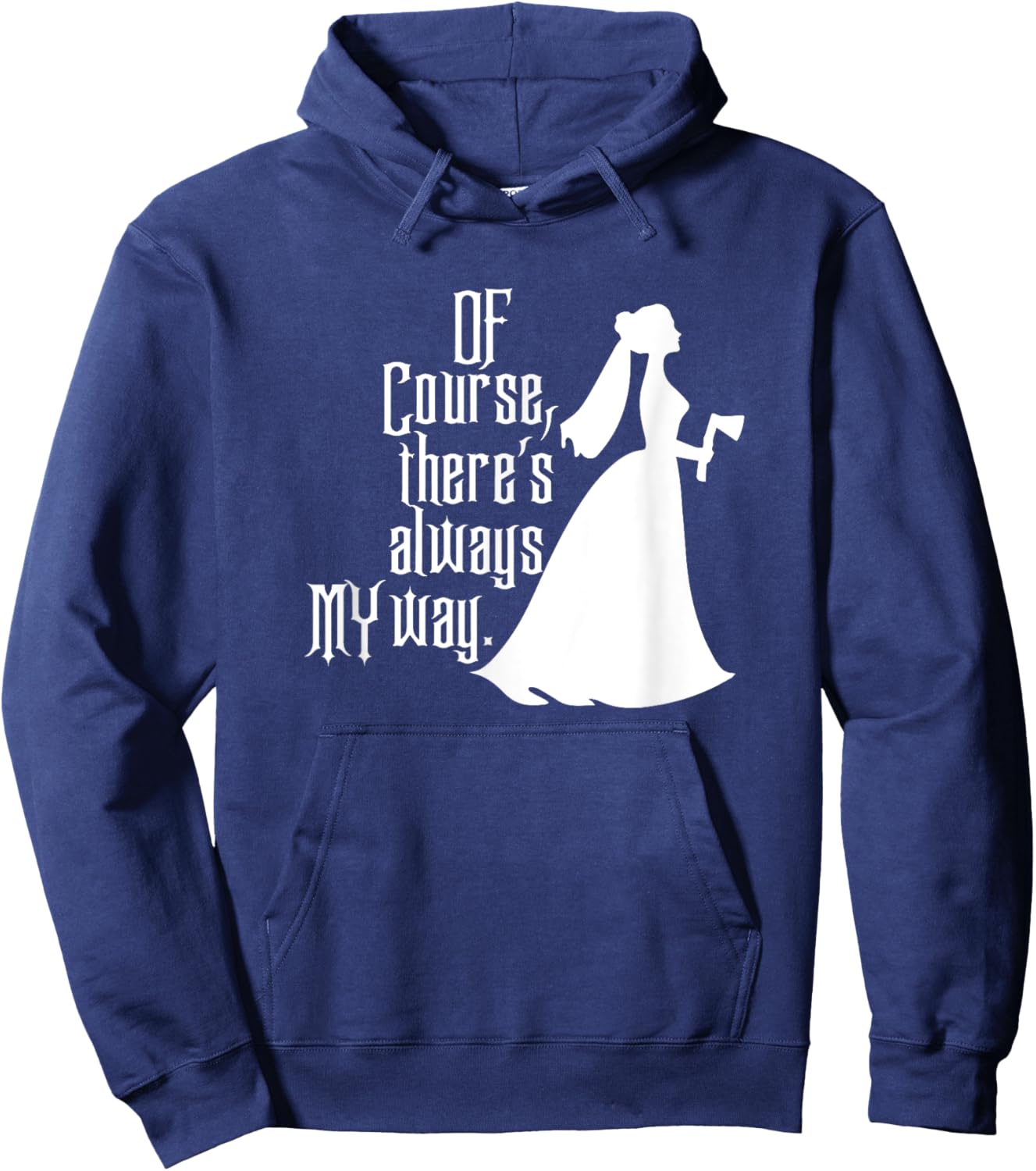 Haunted Mansion, Bride, Of Course There's Always My Way Hoodie - Hoodie | Navy