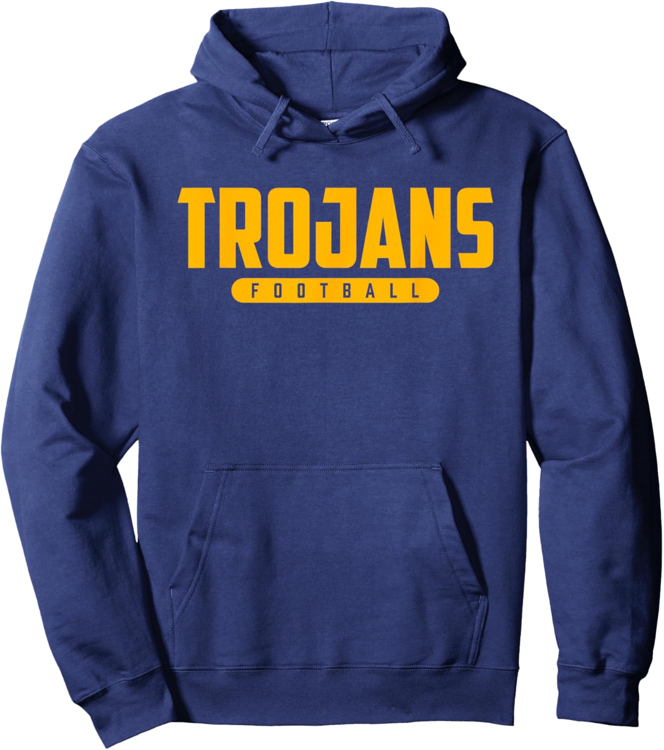 Charleston Trojans Football Hoodie - Hoodie | Navy