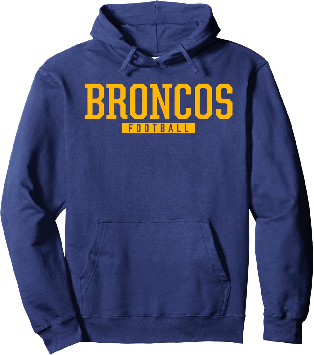 Spring Hill Broncos Football HS Hoodie - Hoodie | Navy