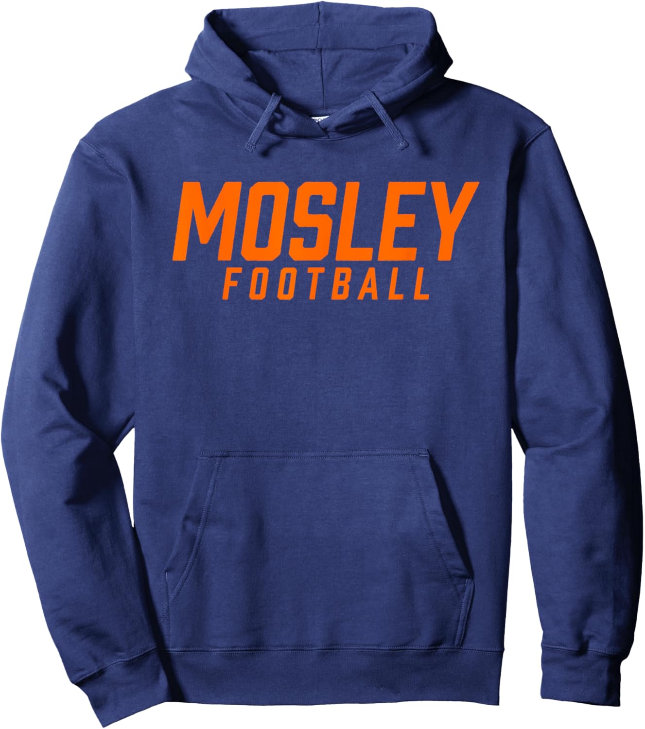 Mosley High School Football Team Hoodie - Hoodie | Navy