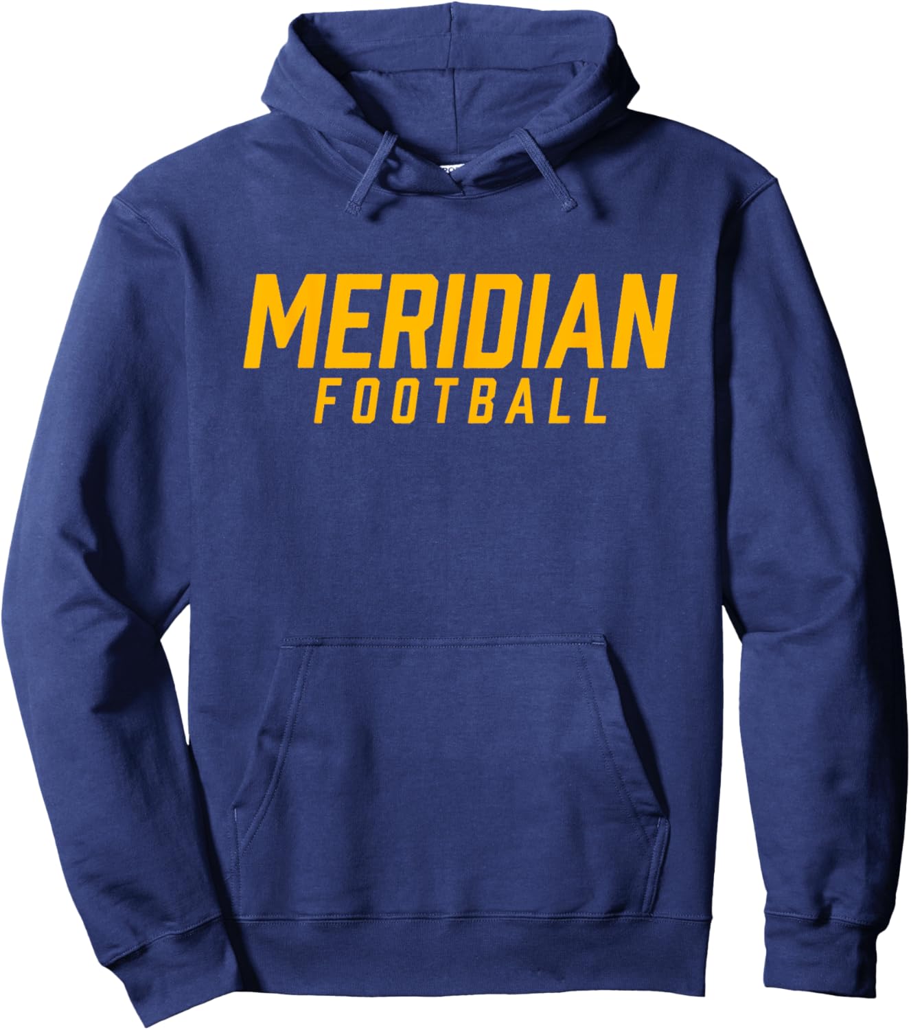 Meridian High School Football Team Hoodie - Hoodie | Navy