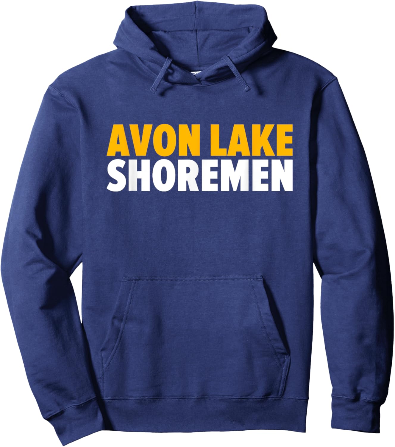 Avon Lake Shoremen Bold Hoodie - Hoodie | Navy