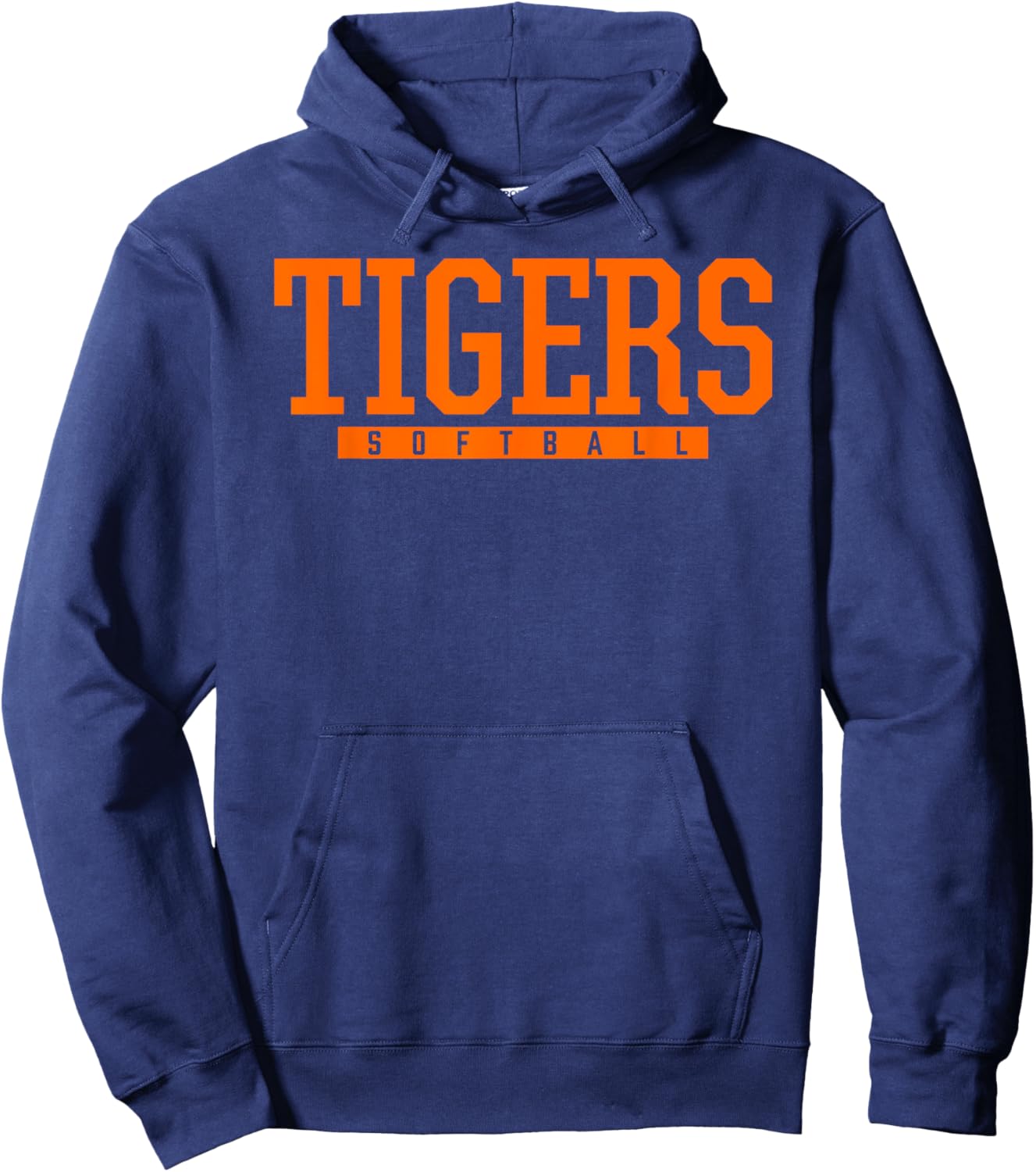 Wellsville Tigers Softball HS Hoodie - Hoodie | Navy