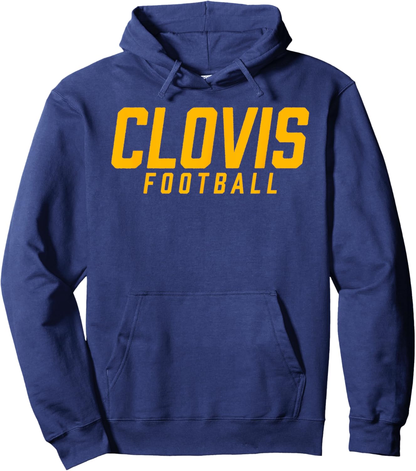 Clovis High School Football Team Hoodie - Hoodie | Navy