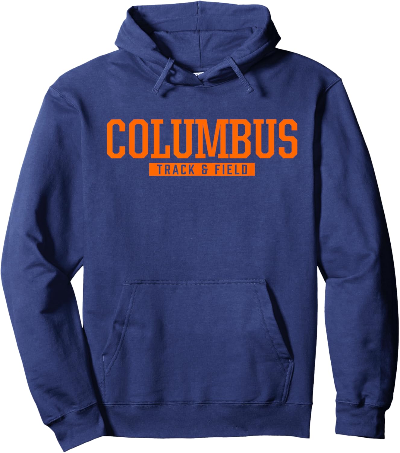 Columbus High School Track & Field Hoodie - Hoodie | Navy