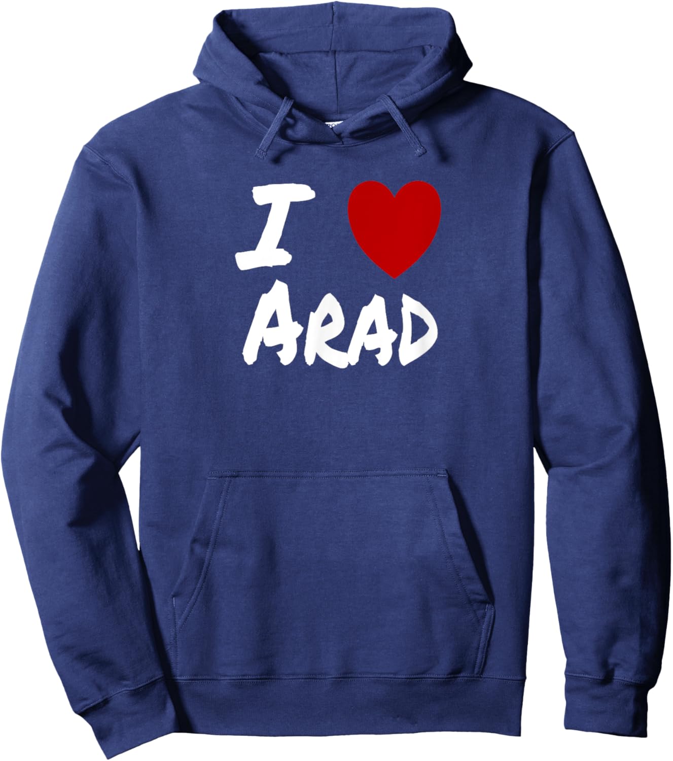 I Heart (Love) Arad Travel Vacation Tourism Romania Hoodie - Hoodie | Navy