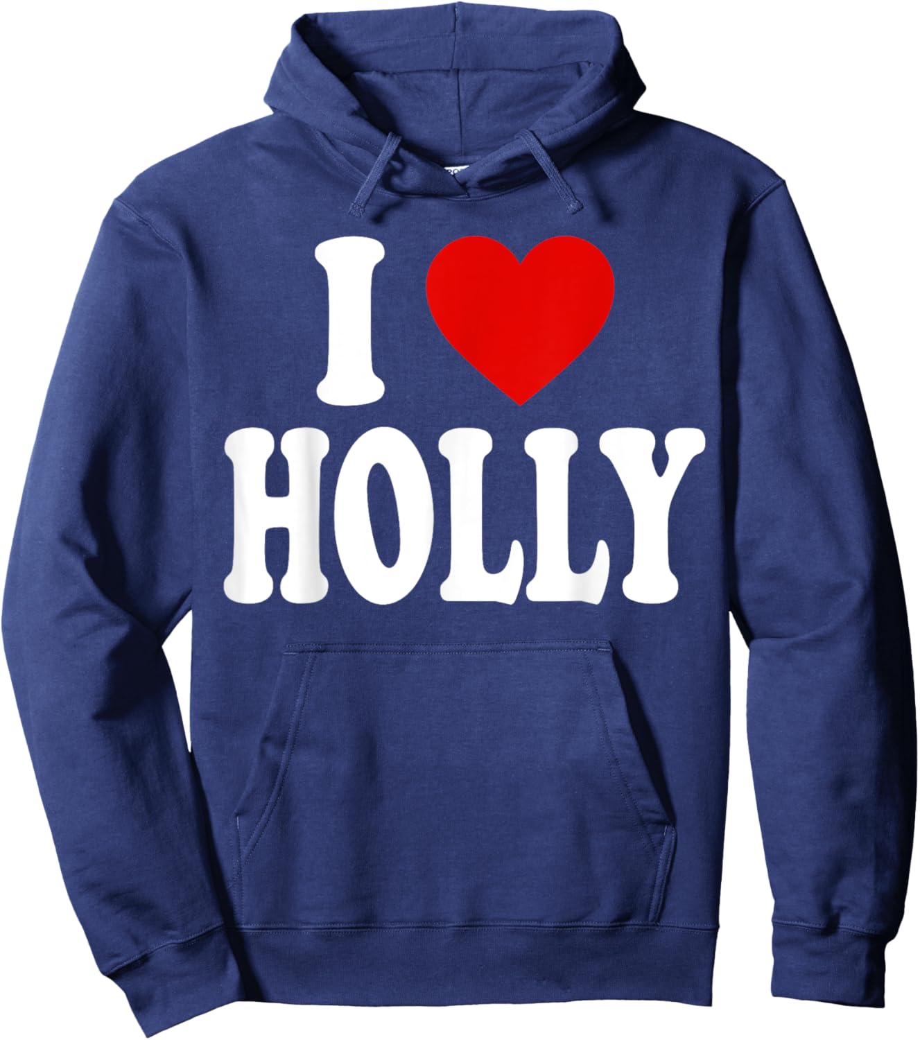 I Heart Love Holly Hoodie - Hoodie | Navy