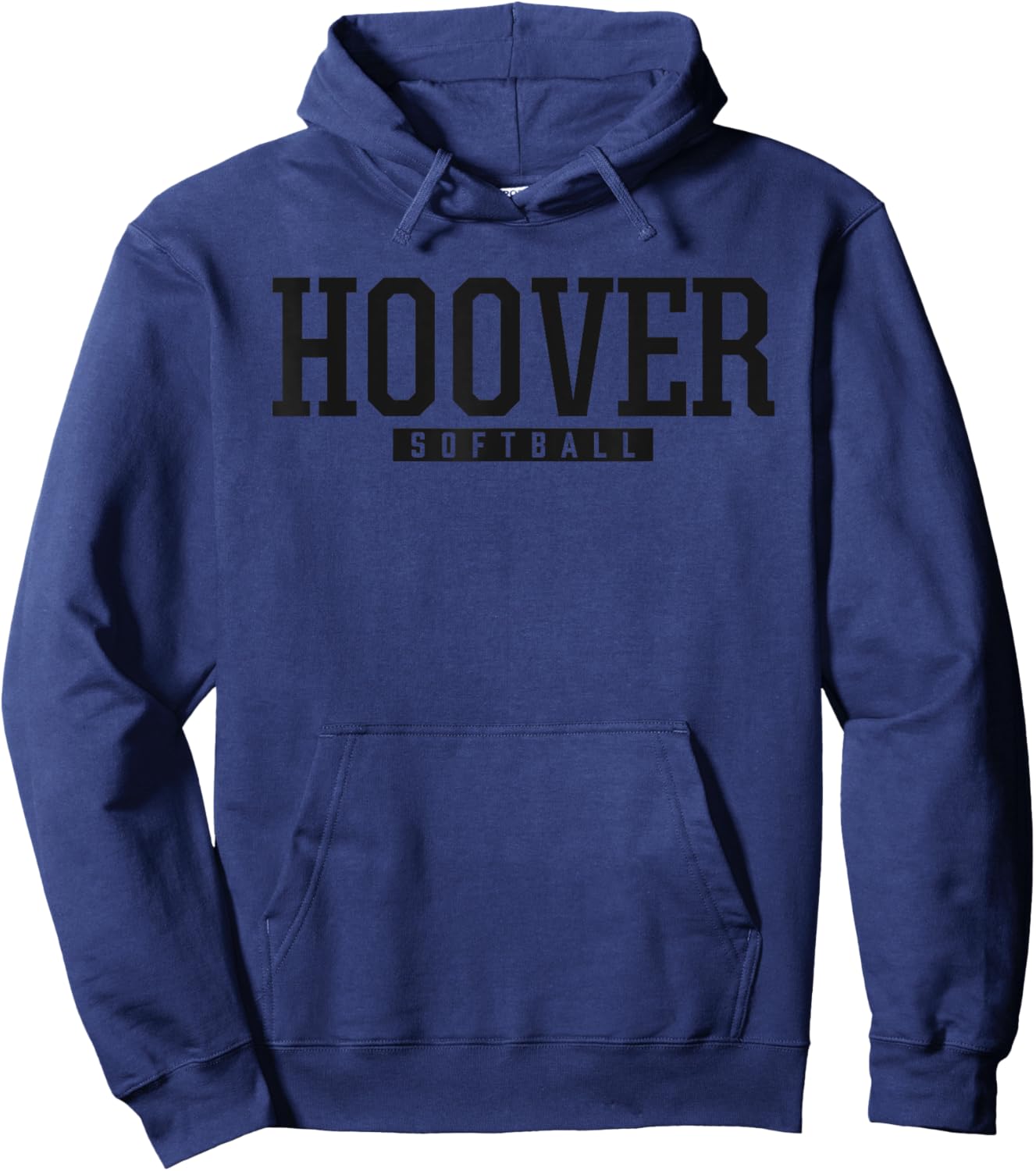 Hoover High School Softball Hoodie - Hoodie | Navy