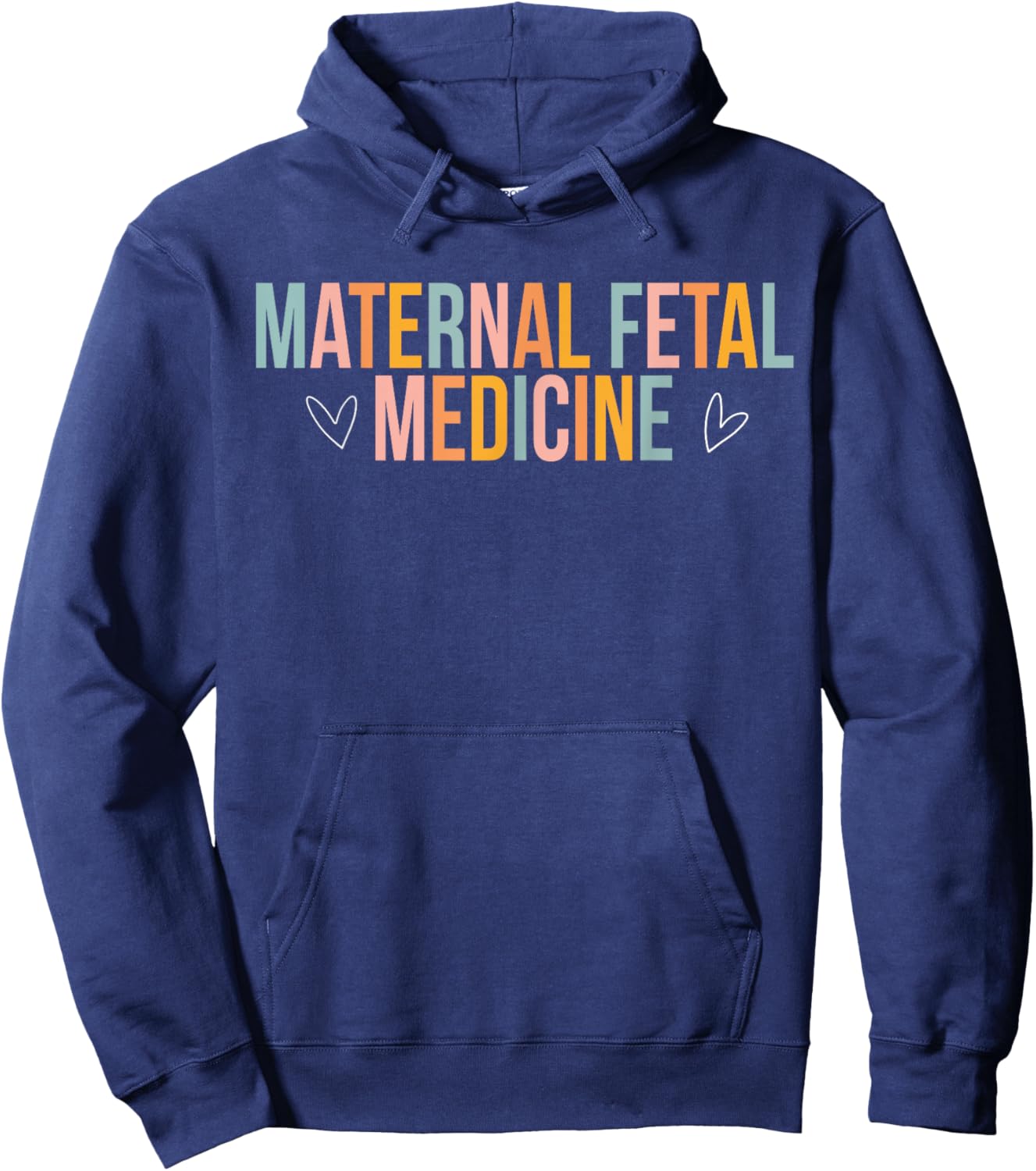 Maternal Fetal Medicine MFM Nurse MFM Sonographer Hoodie - Hoodie | Navy