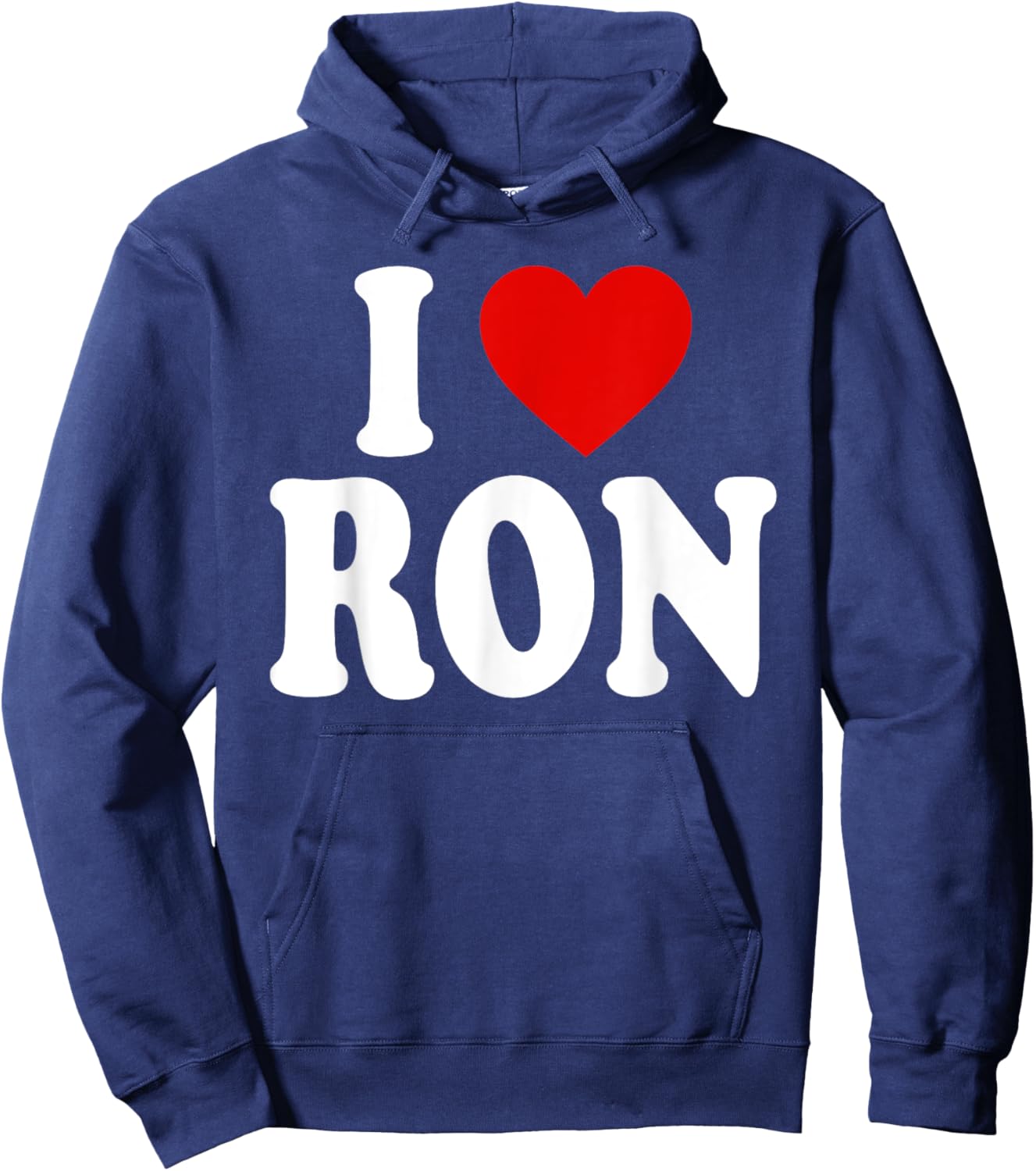 I Heart Love Ron Hoodie - Hoodie | Navy