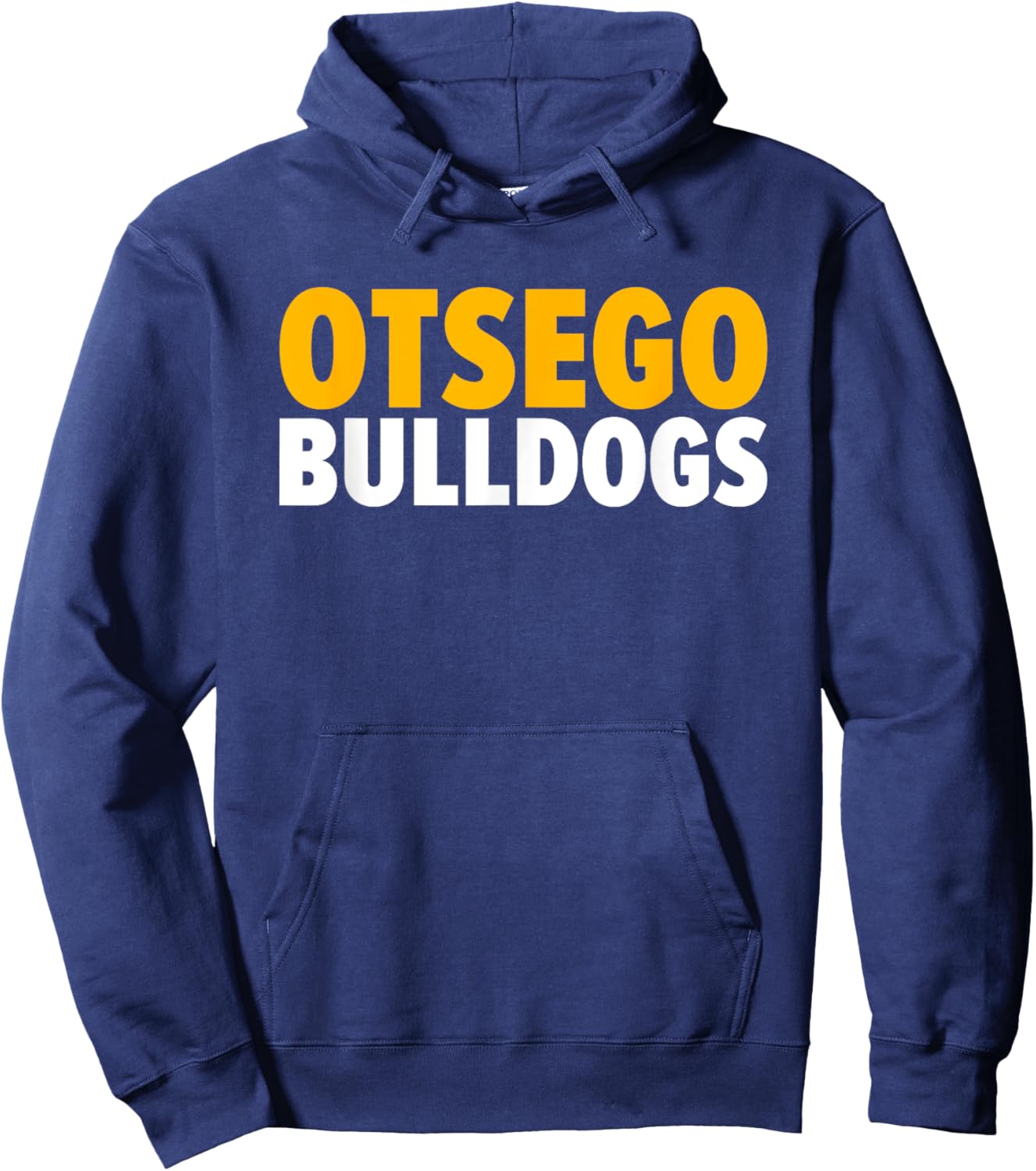 Otsego Bulldogs Bold Hoodie - Hoodie | Navy