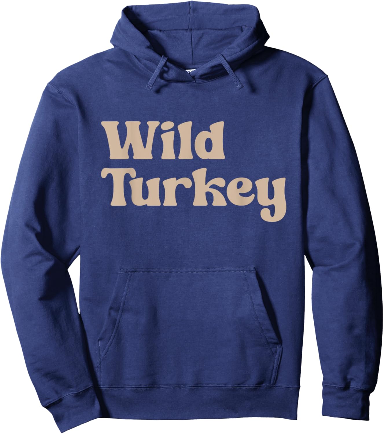 Kids Thanksgiving For Boys Girls Toddler Sibling Wild Turkey Hoodie - Hoodie | Navy