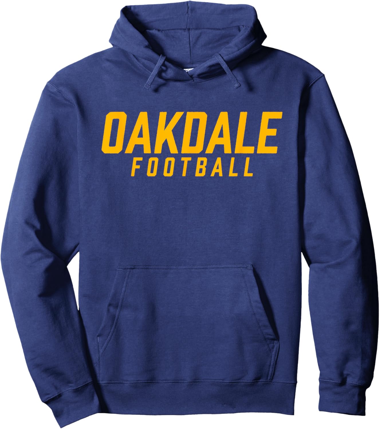 Oakdale High School Football Team Hoodie - Hoodie | Navy