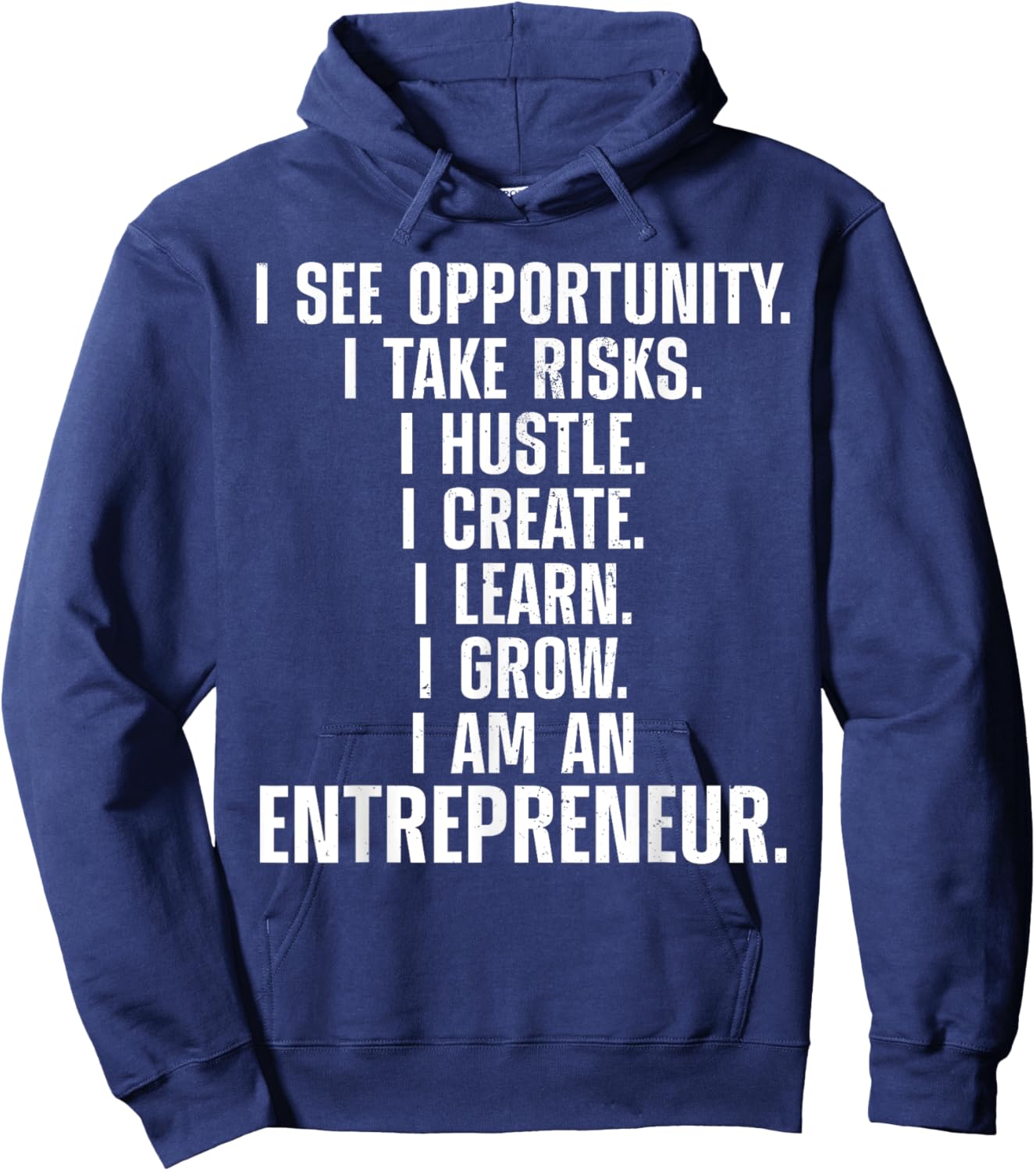 Cool Entrepreneur Art Women Young New Business Owner Hoodie - Hoodie | Navy