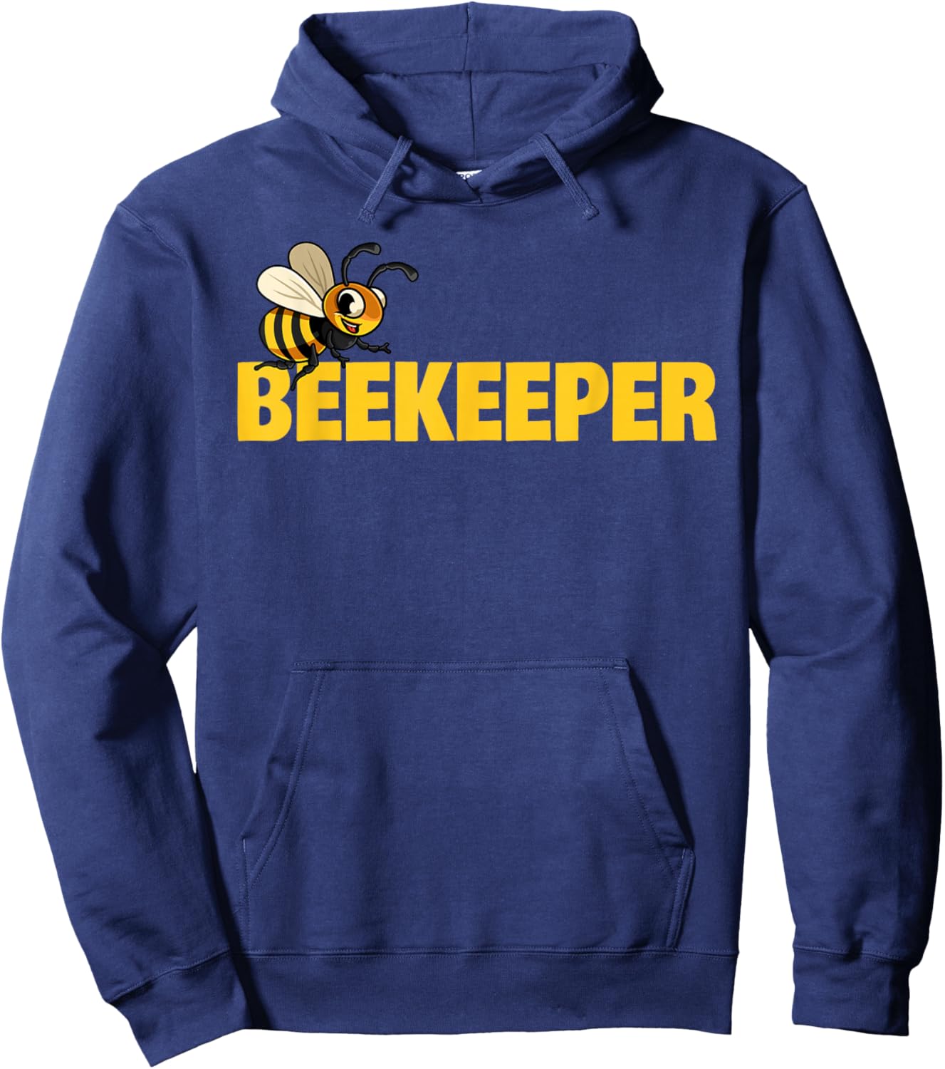 Beekeeper Funny Honeybee Beekeeping Bee Farming Enthusiasts Hoodie - Hoodie | Navy