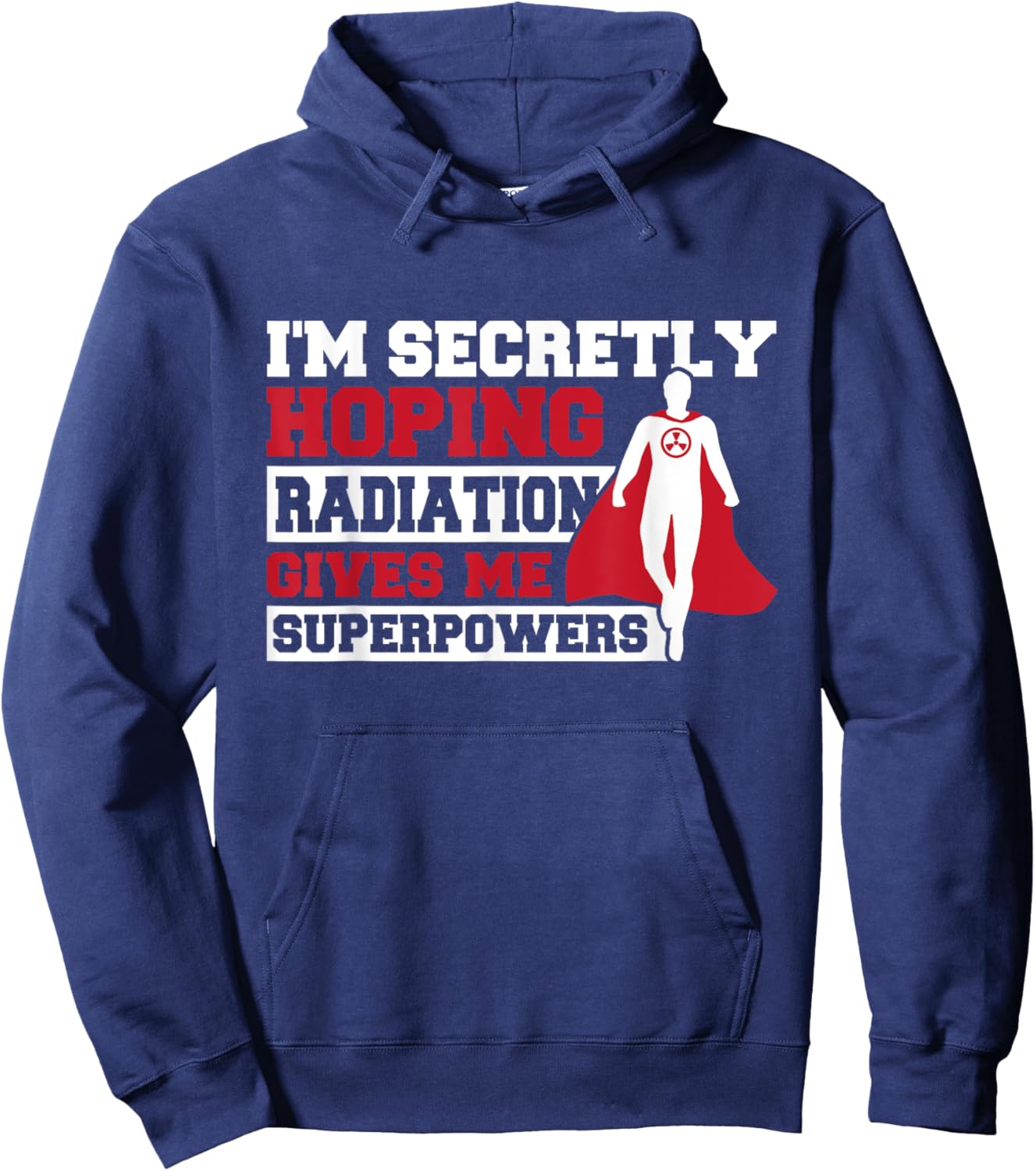 Radiation Cancer Chemo Radiology Radiation Therapy Hoodie - Hoodie | Navy