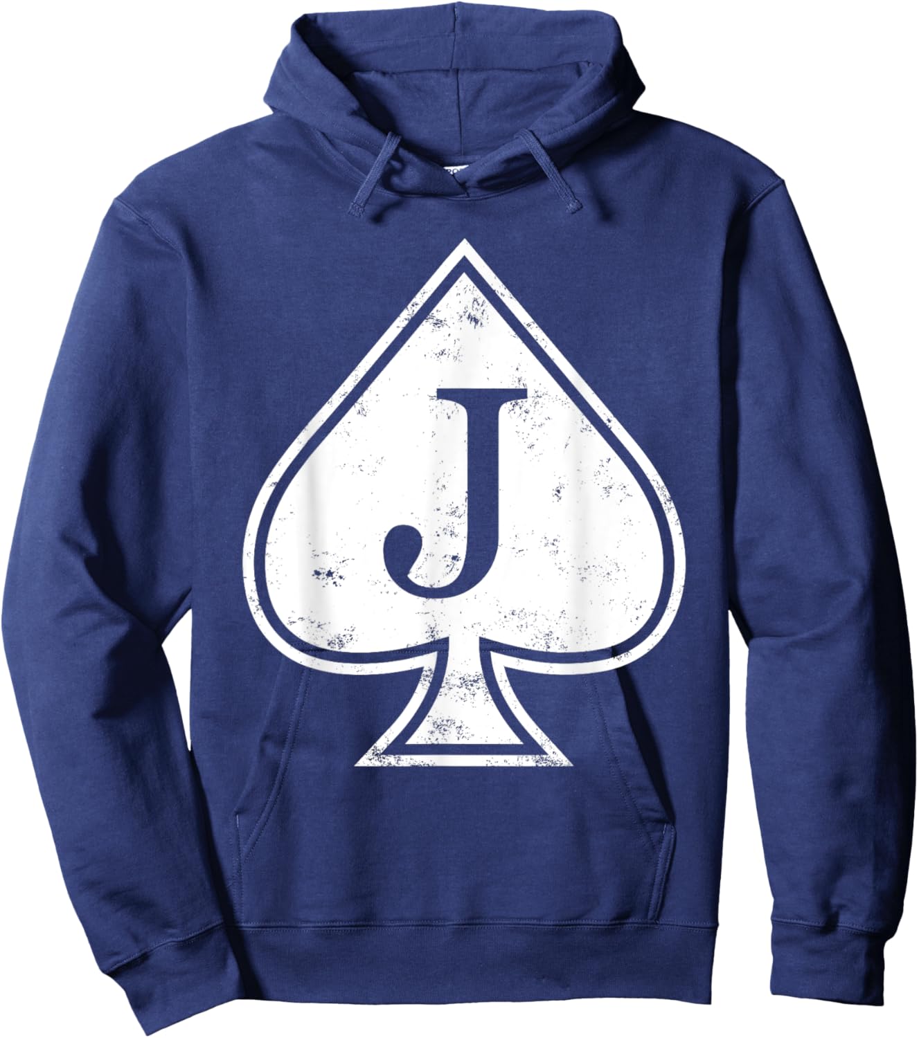 Jack Card Spades Suit Group Costume Poker Player Gifts Hoodie - Hoodie | Navy