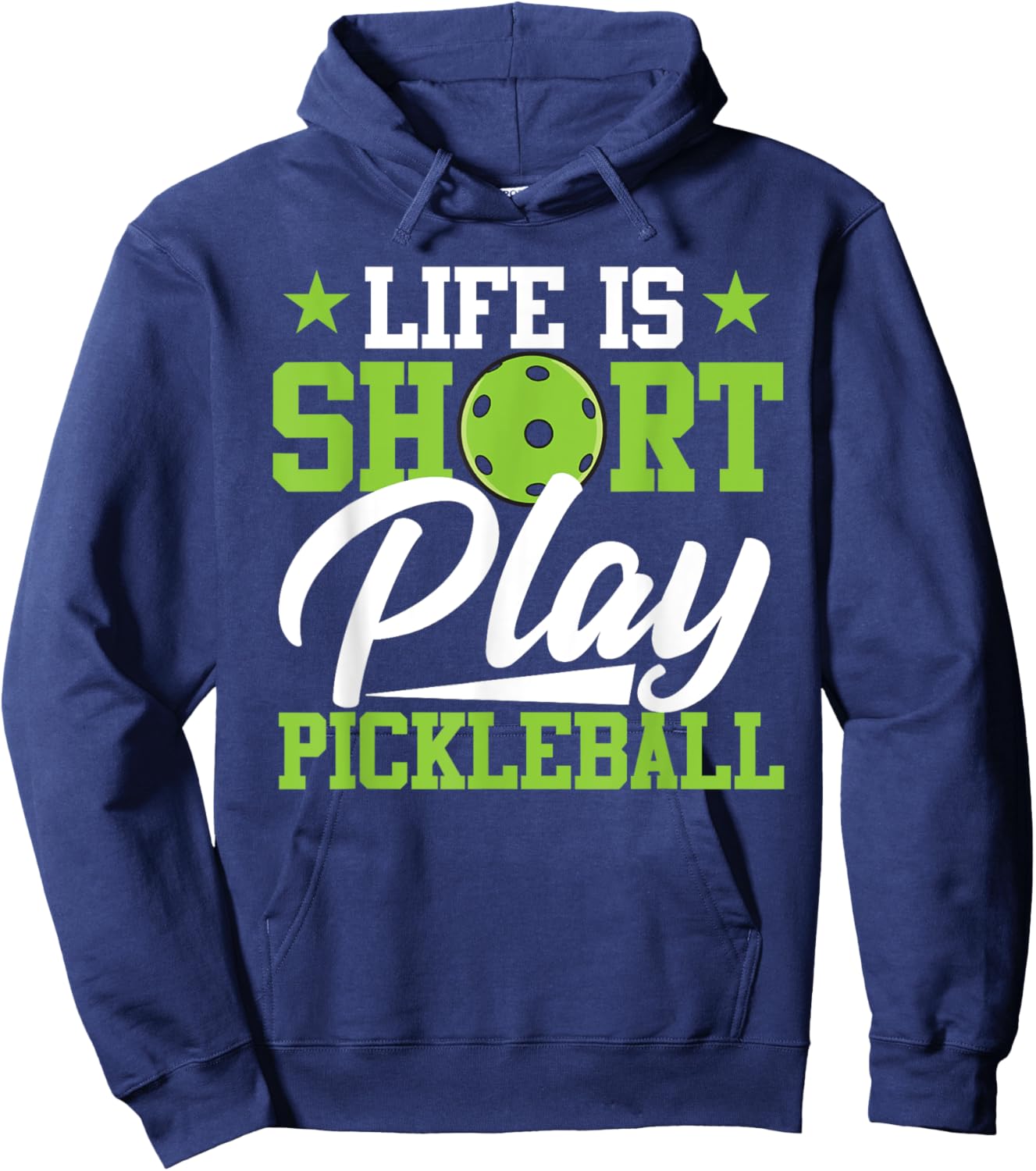 Pickleball Art Women Pickleball Player Pickle Ball Hoodie - Hoodie | Navy