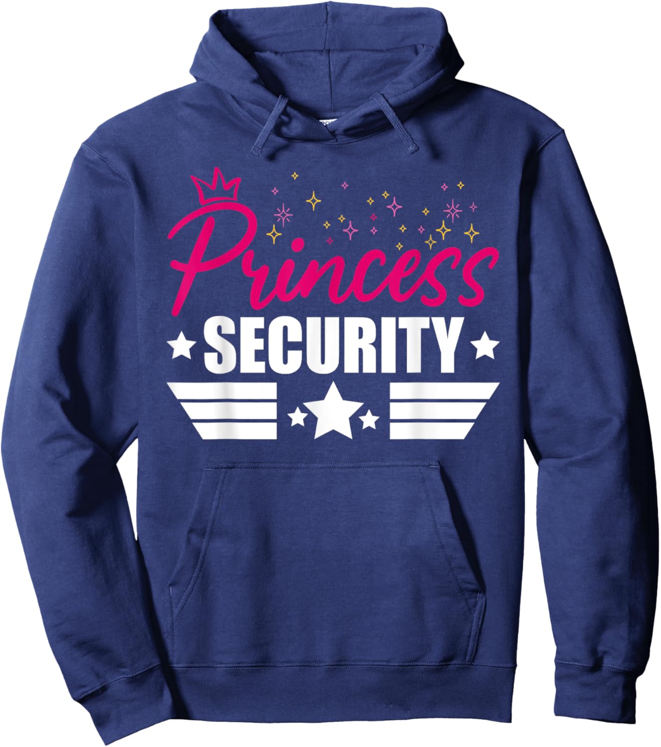 Princess Security Funny Graphic Halloween Hoodie - Hoodie | Navy