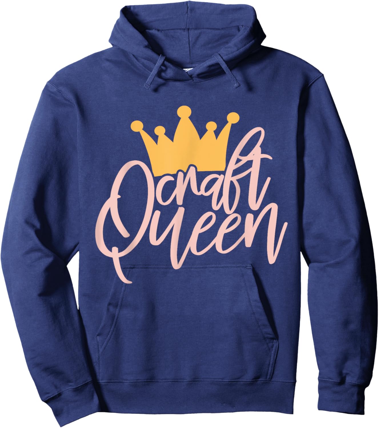 Craft Queen / Love Crafting / Crafter Art Crafty Scrapbook Hoodie - Hoodie | Navy