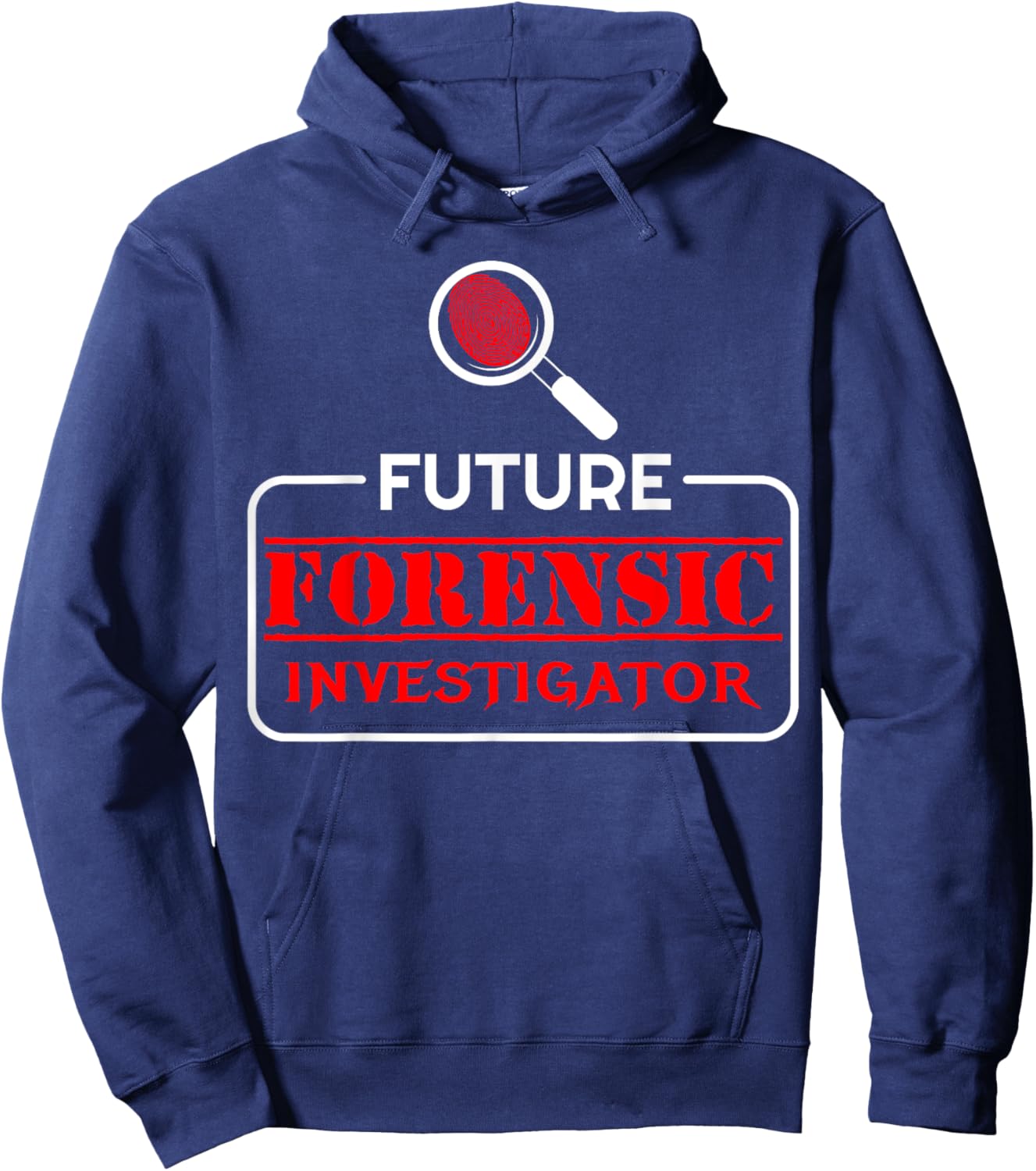 Cool Future Forensic Investigator Expert Scientist Examiner Hoodie - Hoodie | Navy