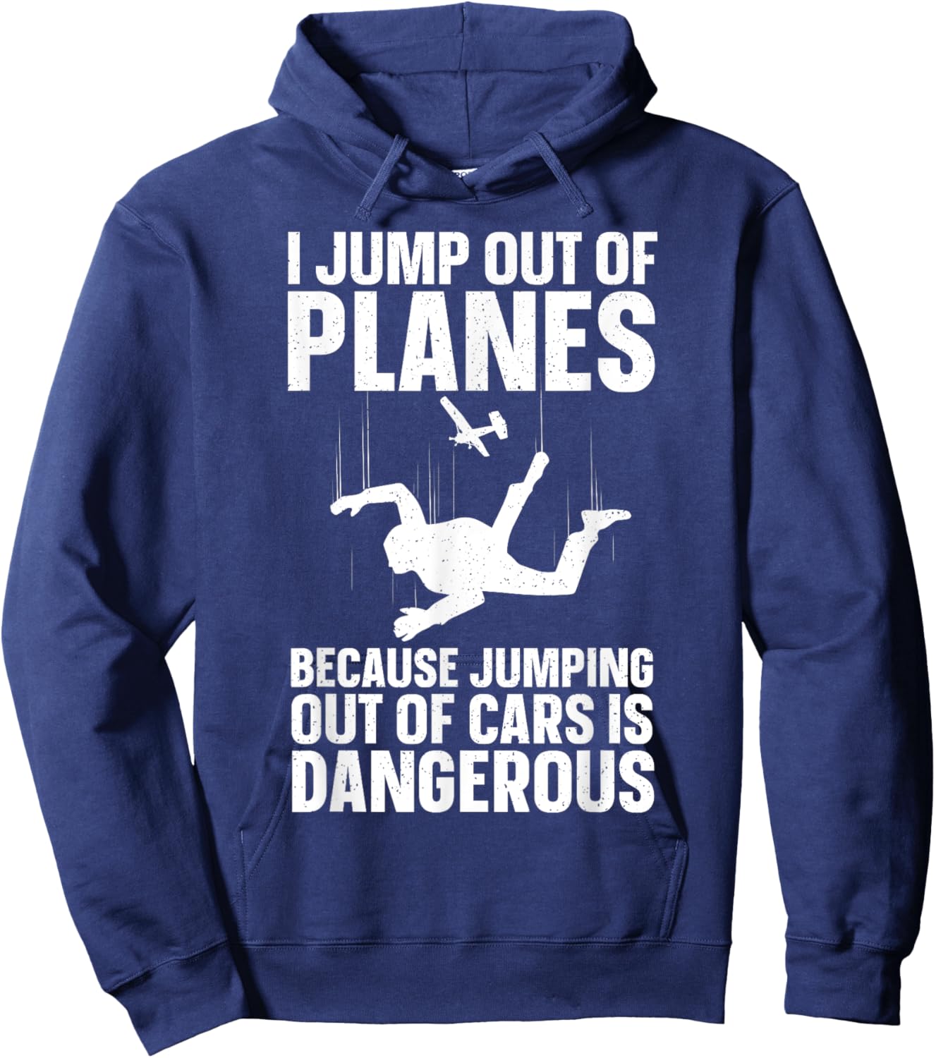 Funny Skydiving Design Women Skydive Lover Skydivers Hoodie - Hoodie | Navy