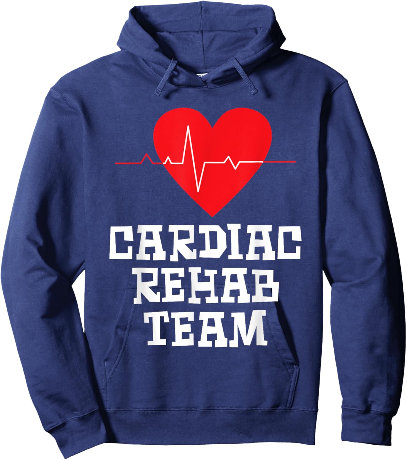 Cardiac Rehab Team Hoodie - Hoodie | Navy