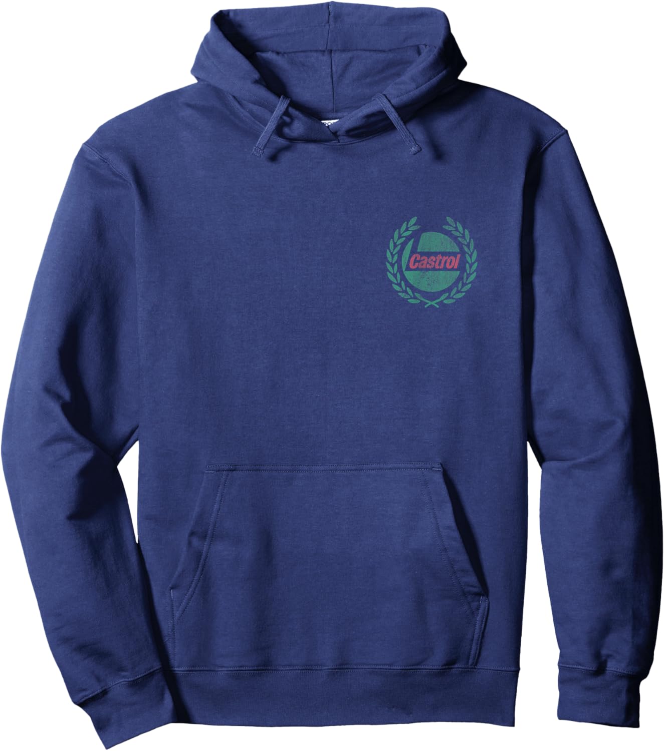 Castrol Liquid Engineering Vintage Retro Logo PAPL1359 Hoodie - Hoodie | Navy