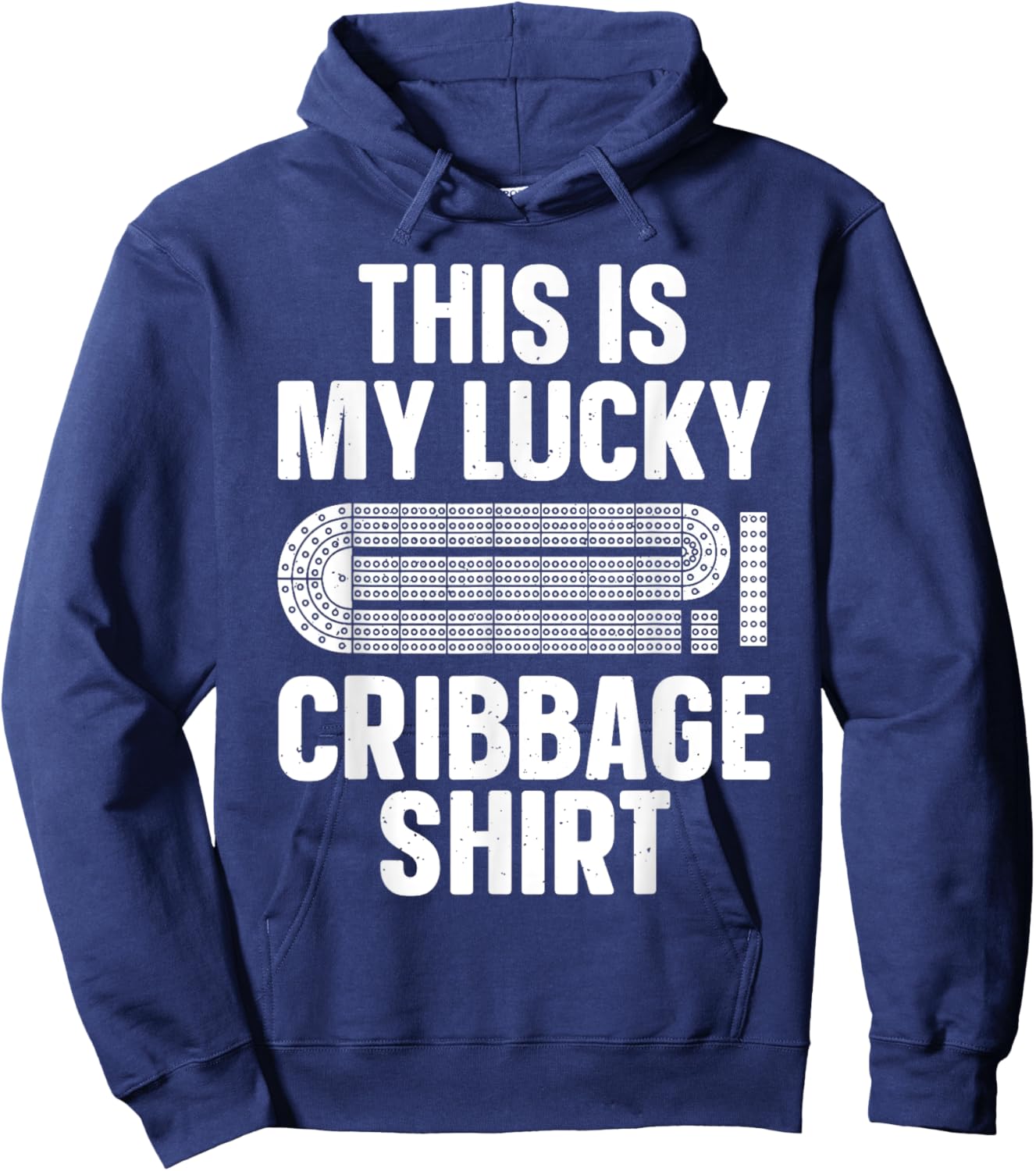 Cool Cribbage Design Women Card Game Cribbage Lover Hoodie - Hoodie | Navy
