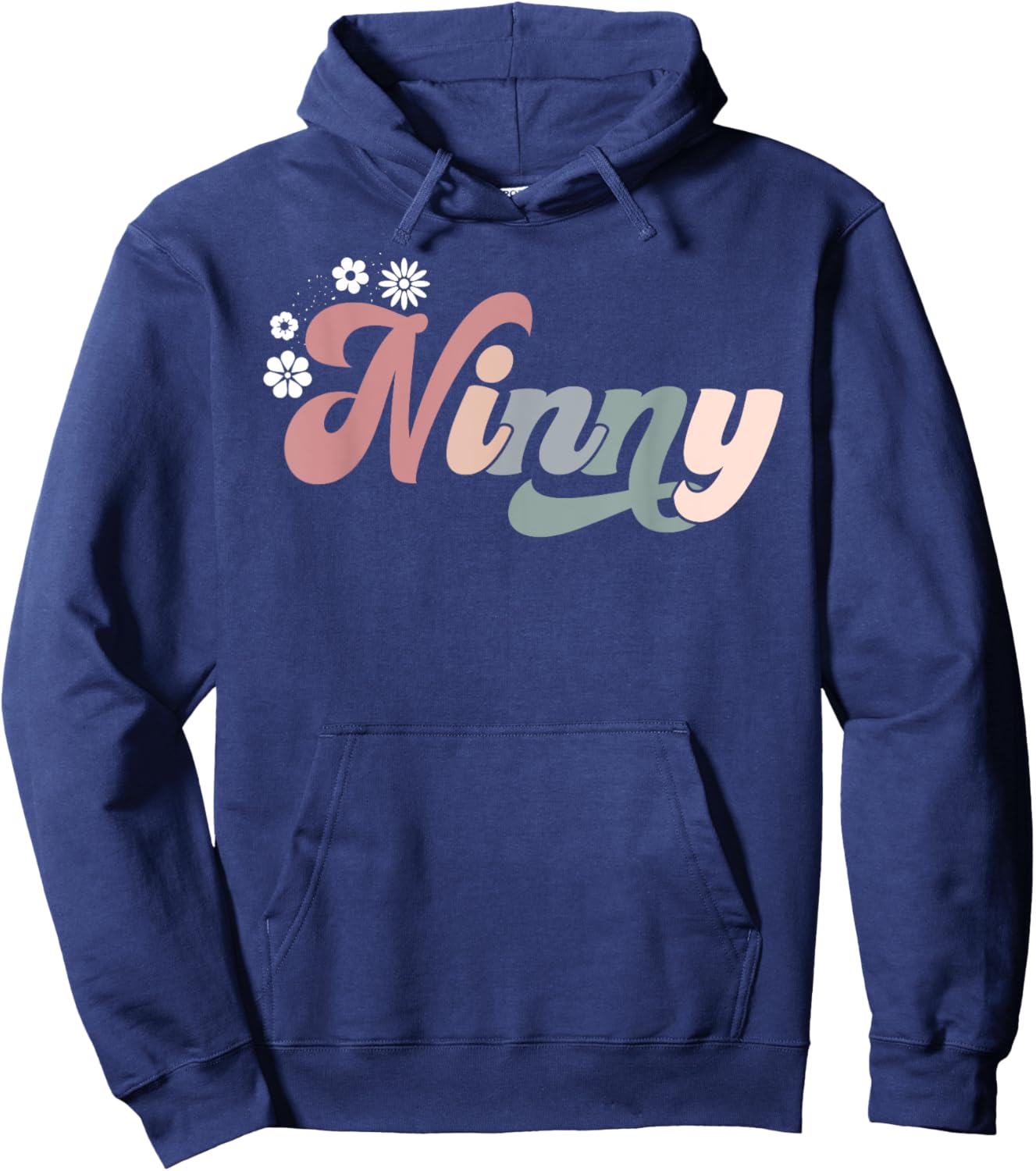 Ninny Grandma Ninny Grandmother Proud Ninny Hoodie - Hoodie | Navy