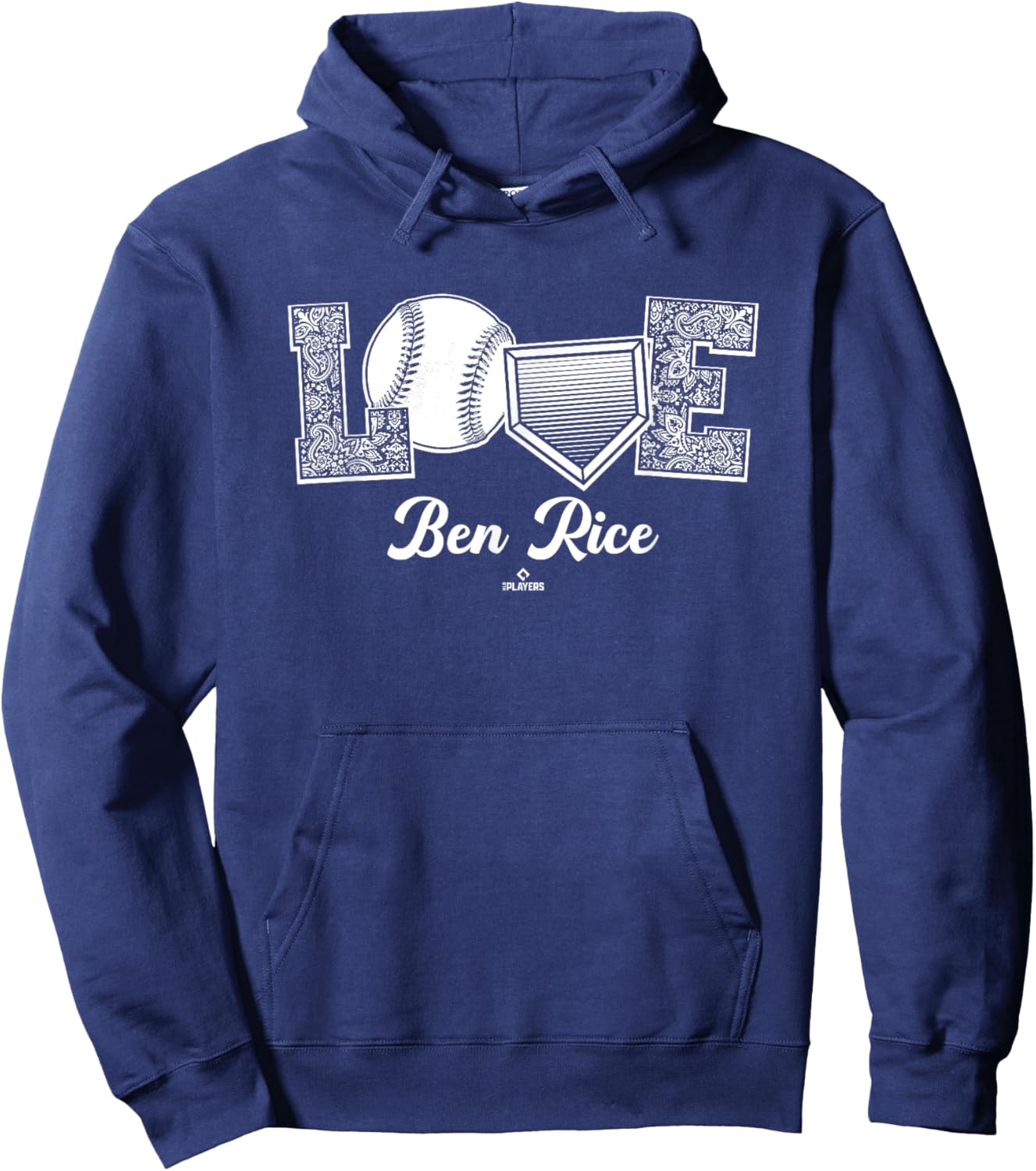 Love My Player Ben Rice Prospect Baseball Fan Gear Hoodie - Hoodie | Navy