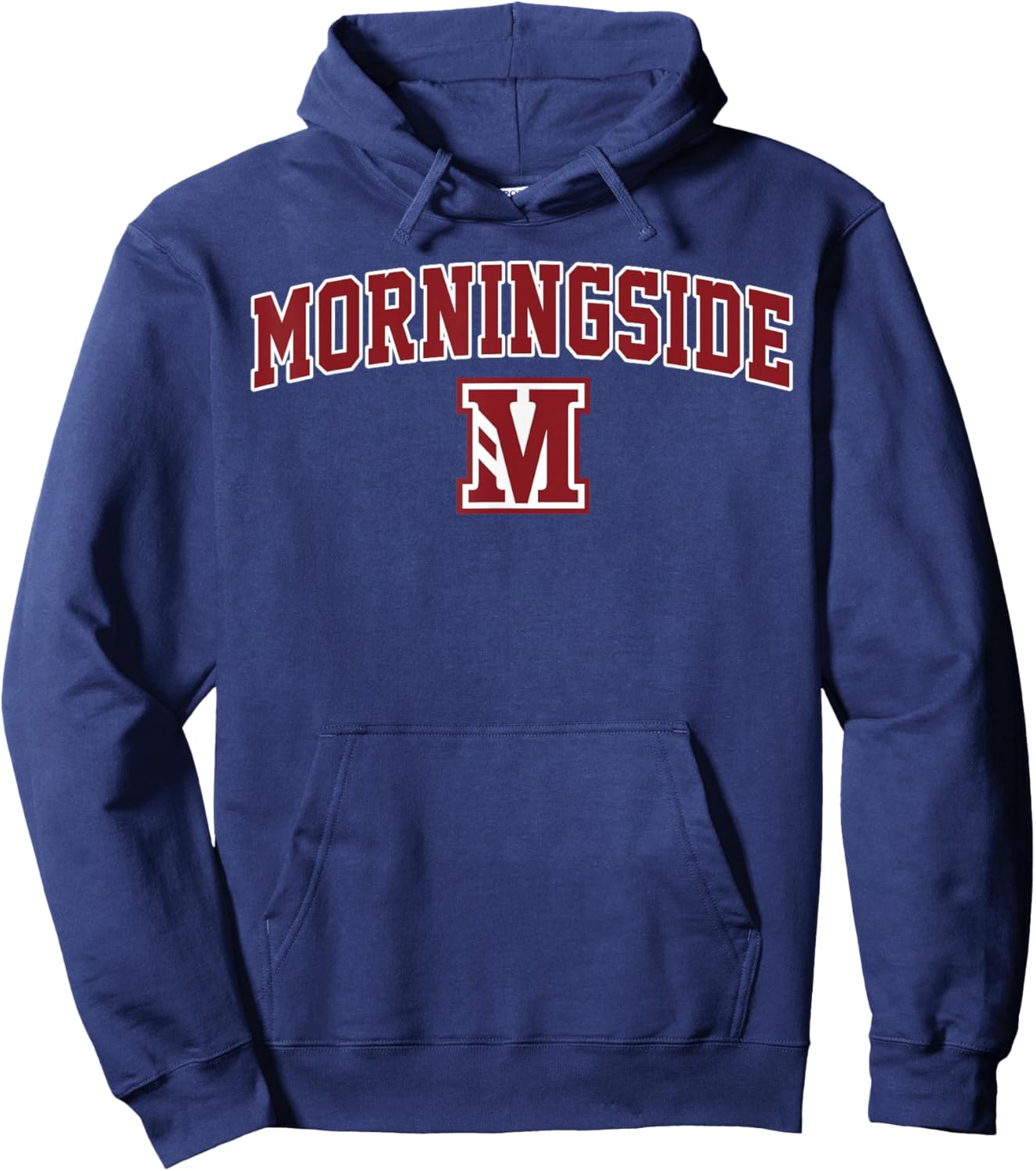 Morningside University Arch Vintage Sports Design Men Women Hoodie - Hoodie | Navy