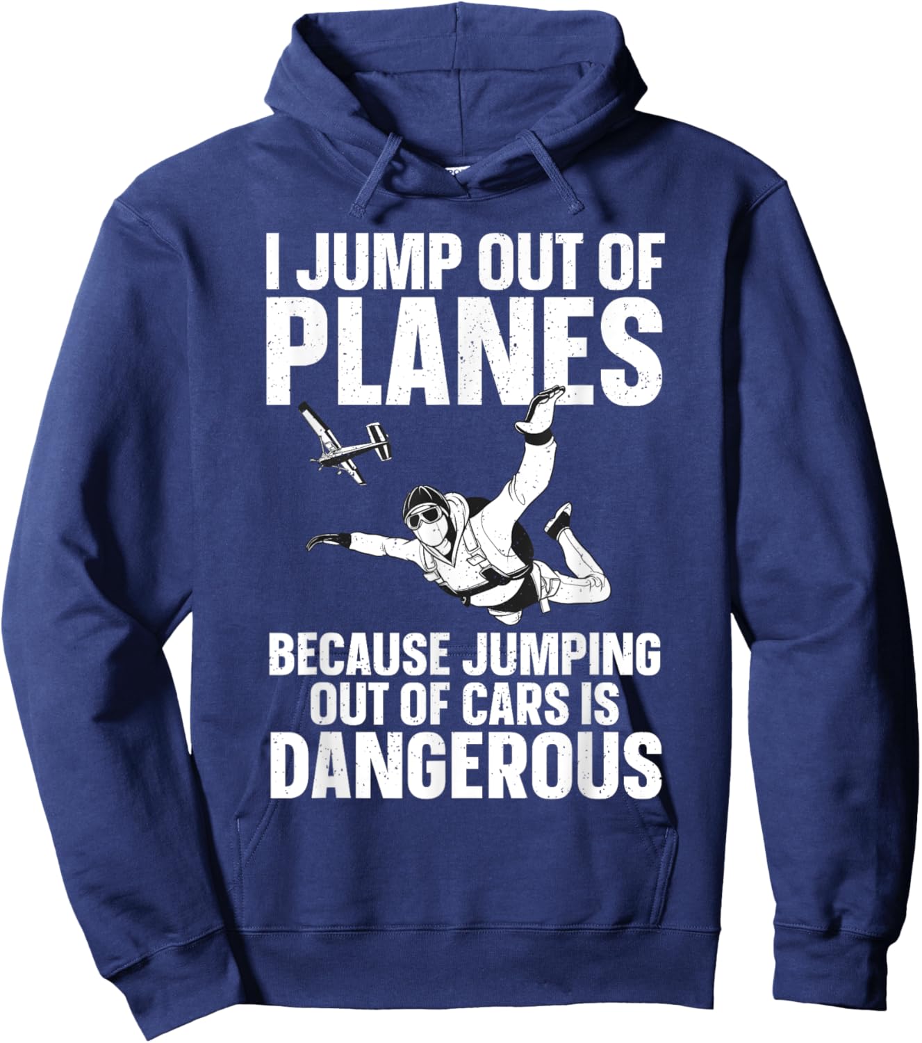Funny Skydiving Design Women Skydive Lover Skydivers Hoodie - Hoodie | Navy