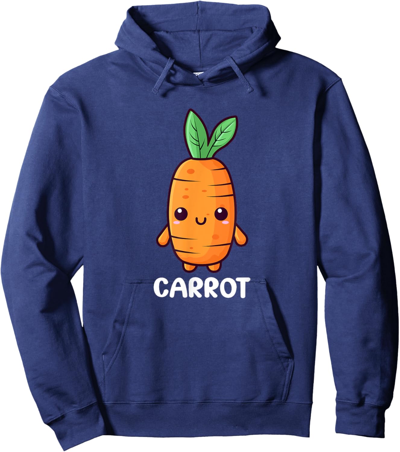 Kids Carrot Shirt For Boys Or Girls | Cute Carrot Gift Hoodie - Hoodie | Navy